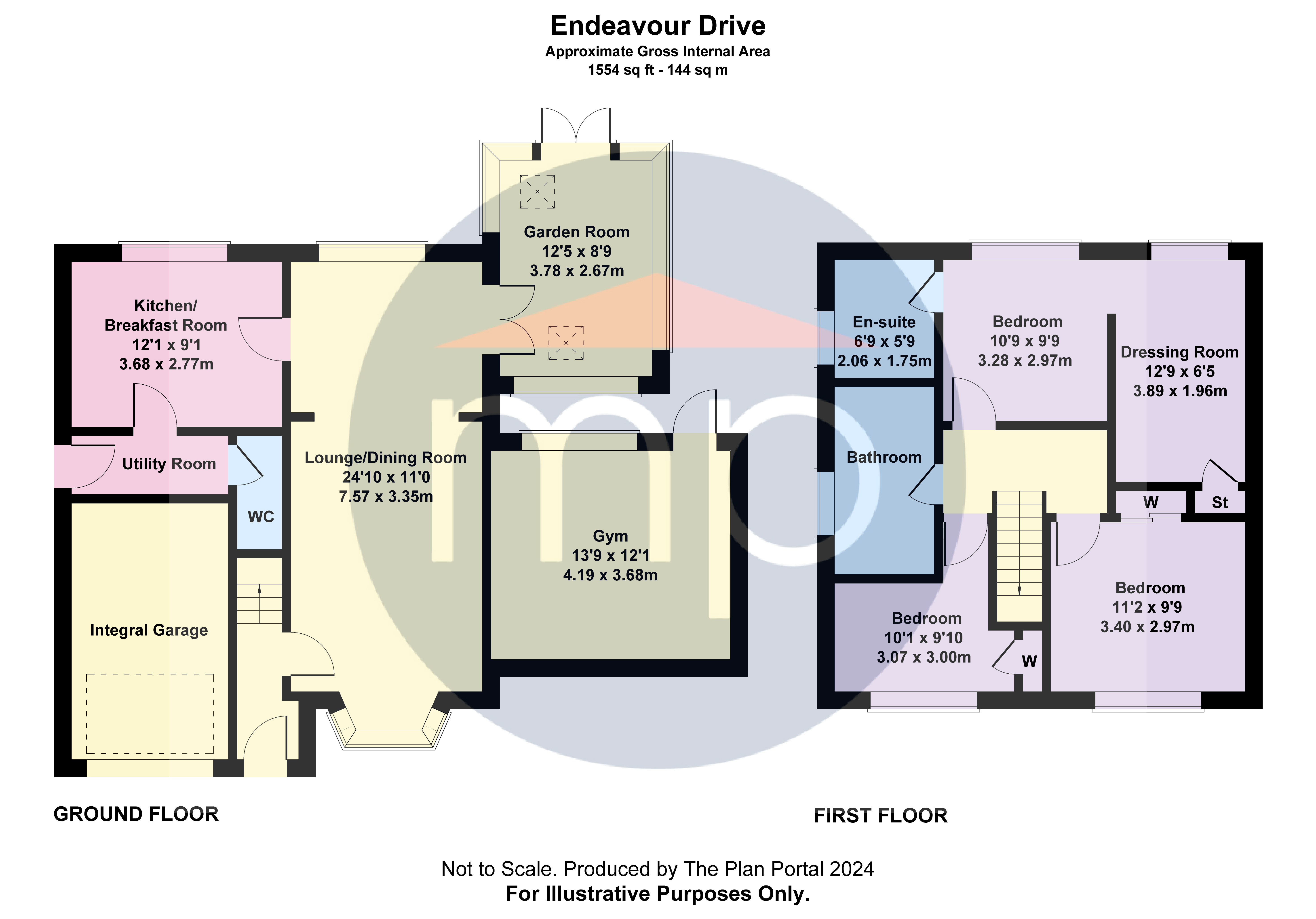 4 bed house for sale in Endeavour Drive, Ormesby - Property floorplan