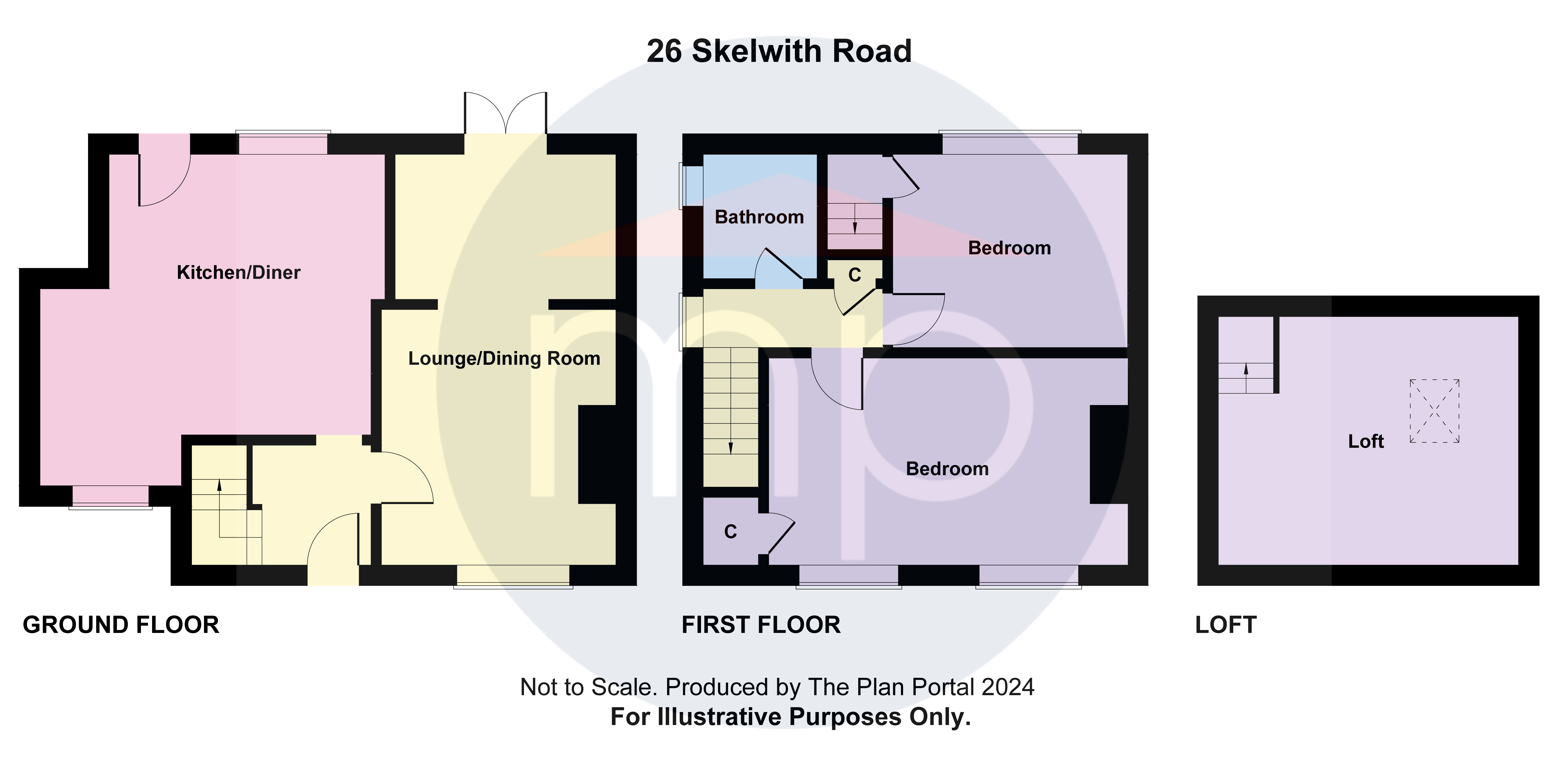 2 bed house for sale in Skelwith Road, Berwick Hills - Property floorplan