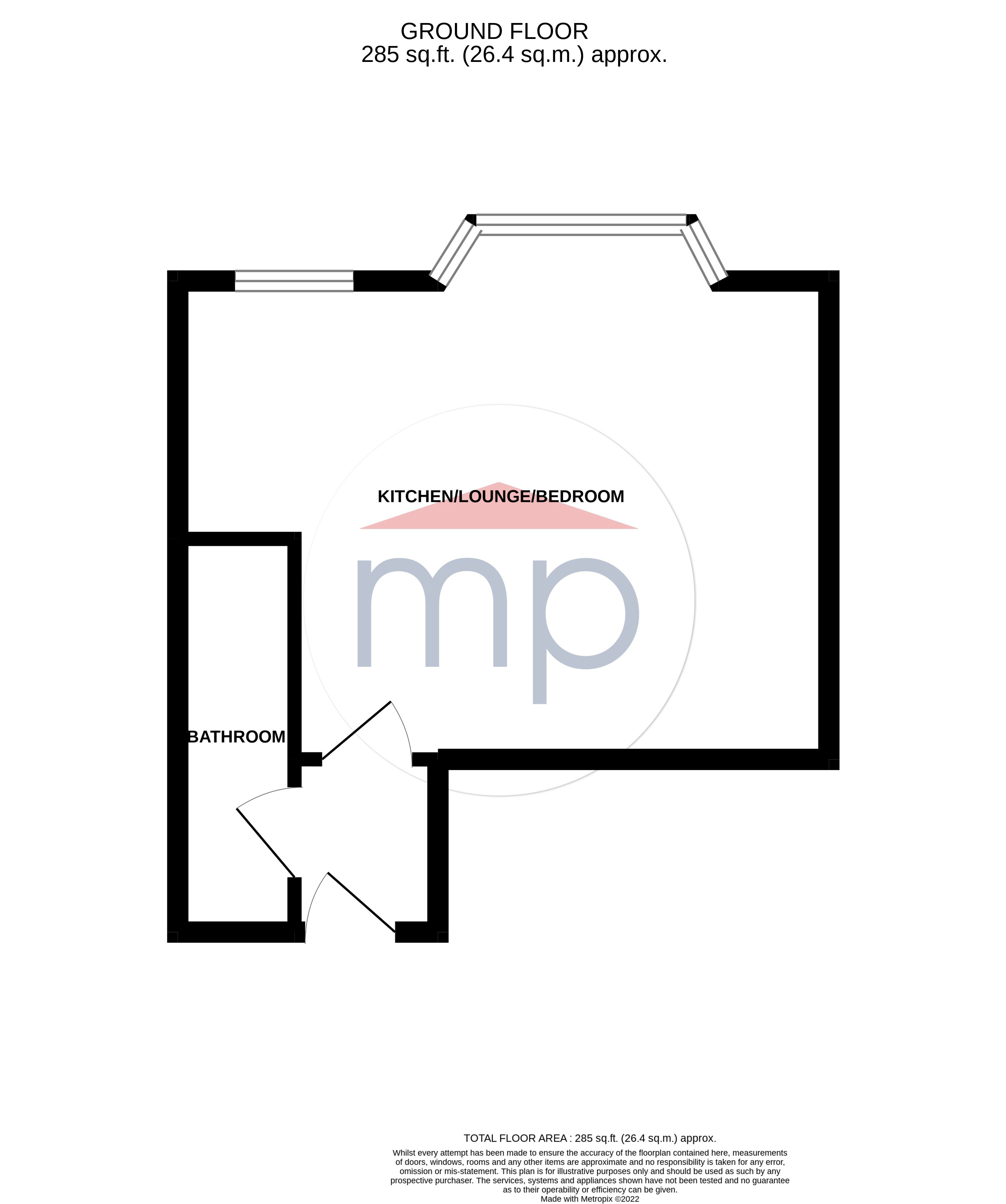Apartment to rent in Coatham Road, Redcar - Property floorplan