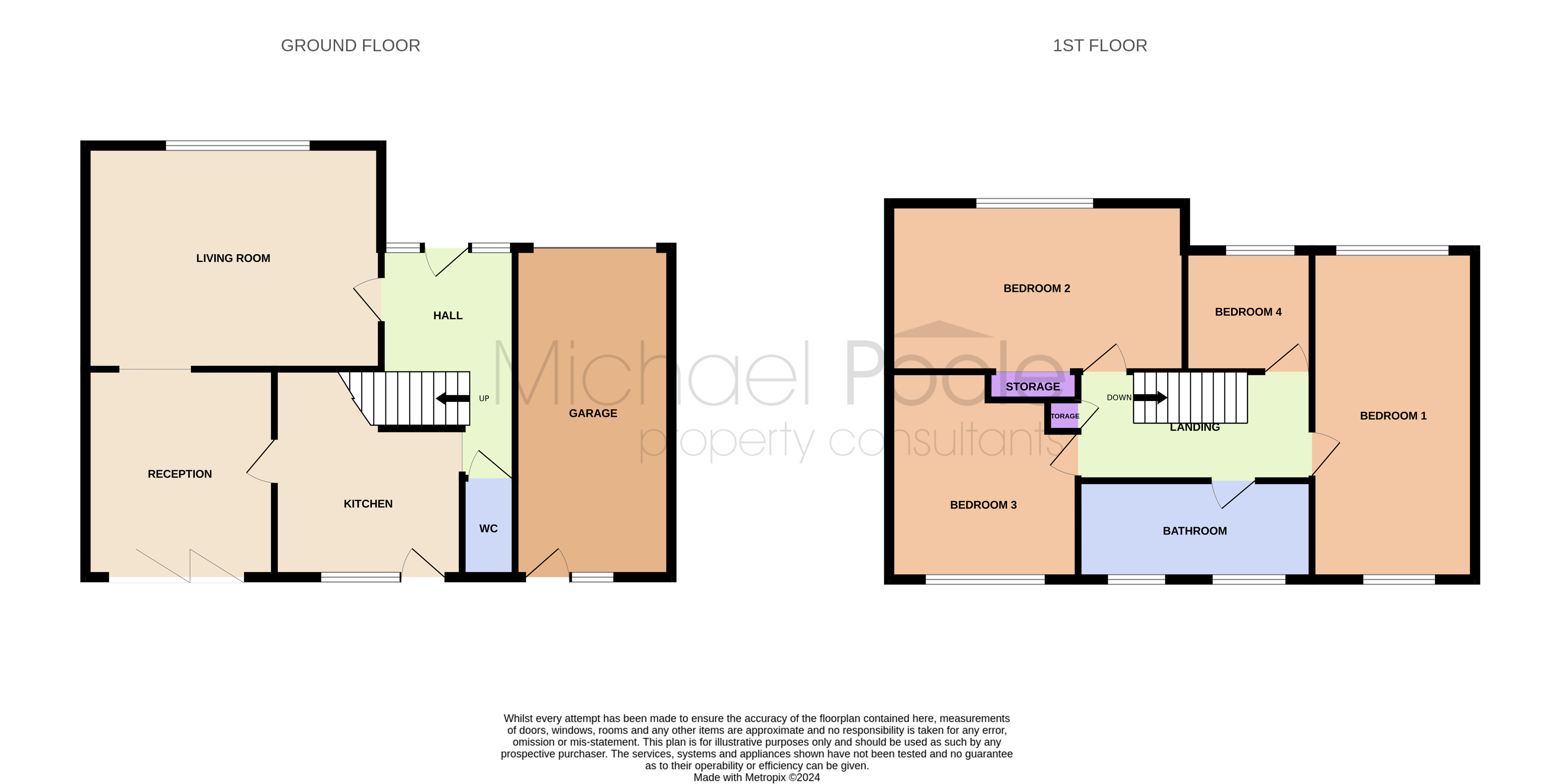 4 bed house for sale in West Dyke Road, Redcar - Property floorplan