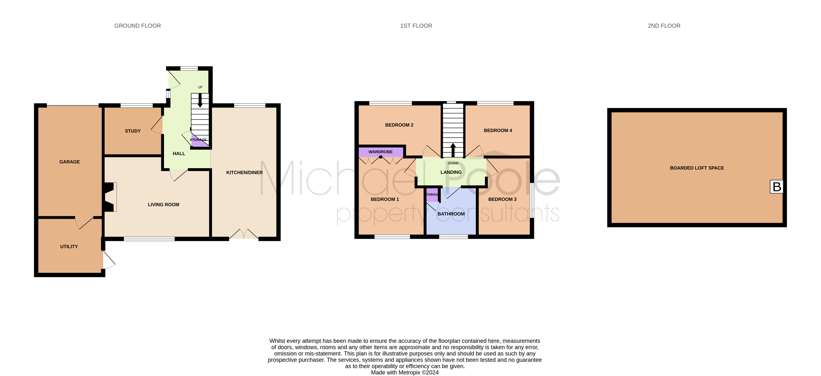 4 bed house for sale in Gurney Street, New Marske - Property floorplan