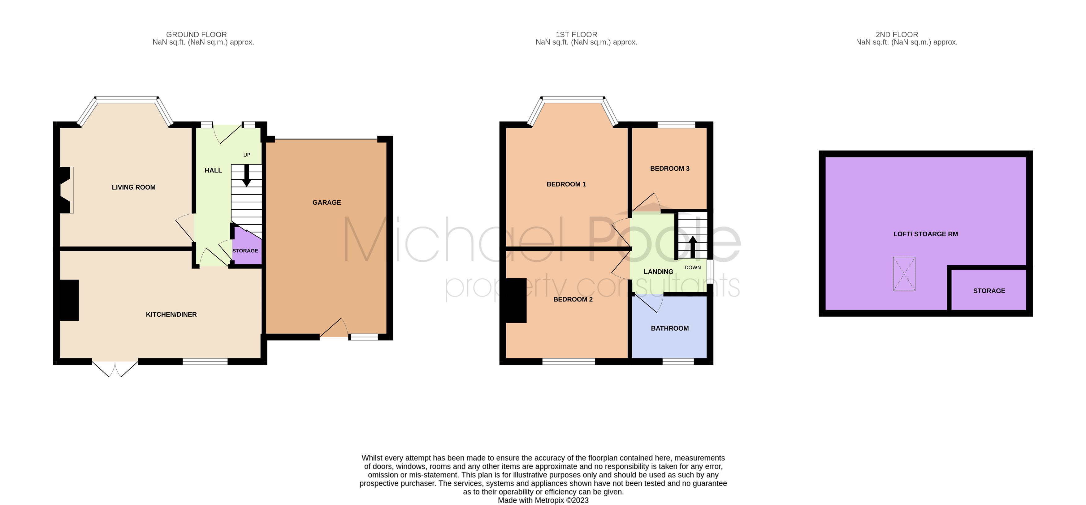 3 bed house for sale in St. Johns Grove, Redcar - Property floorplan