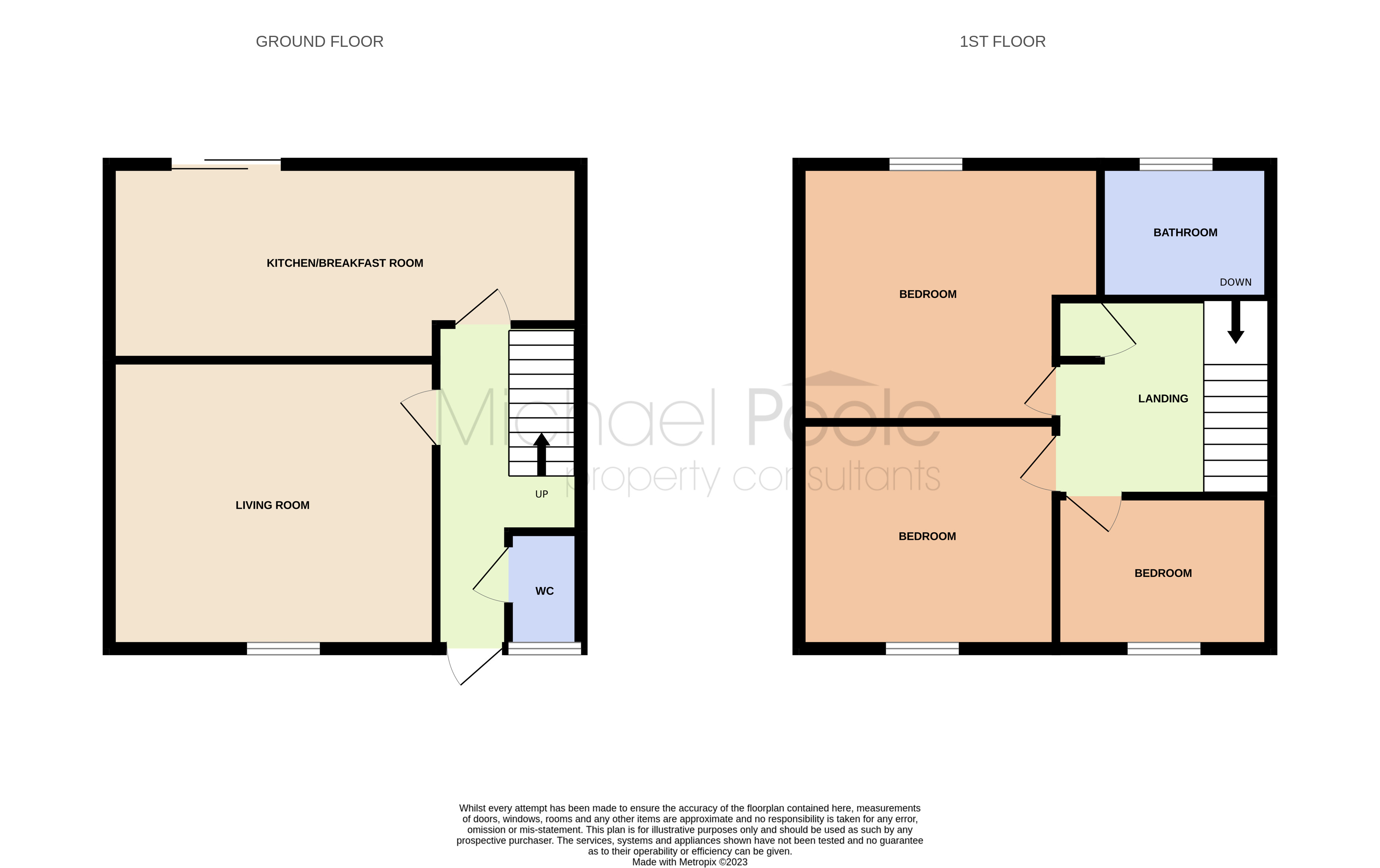 3 bed house for sale in Cropton Close, Redcar - Property floorplan