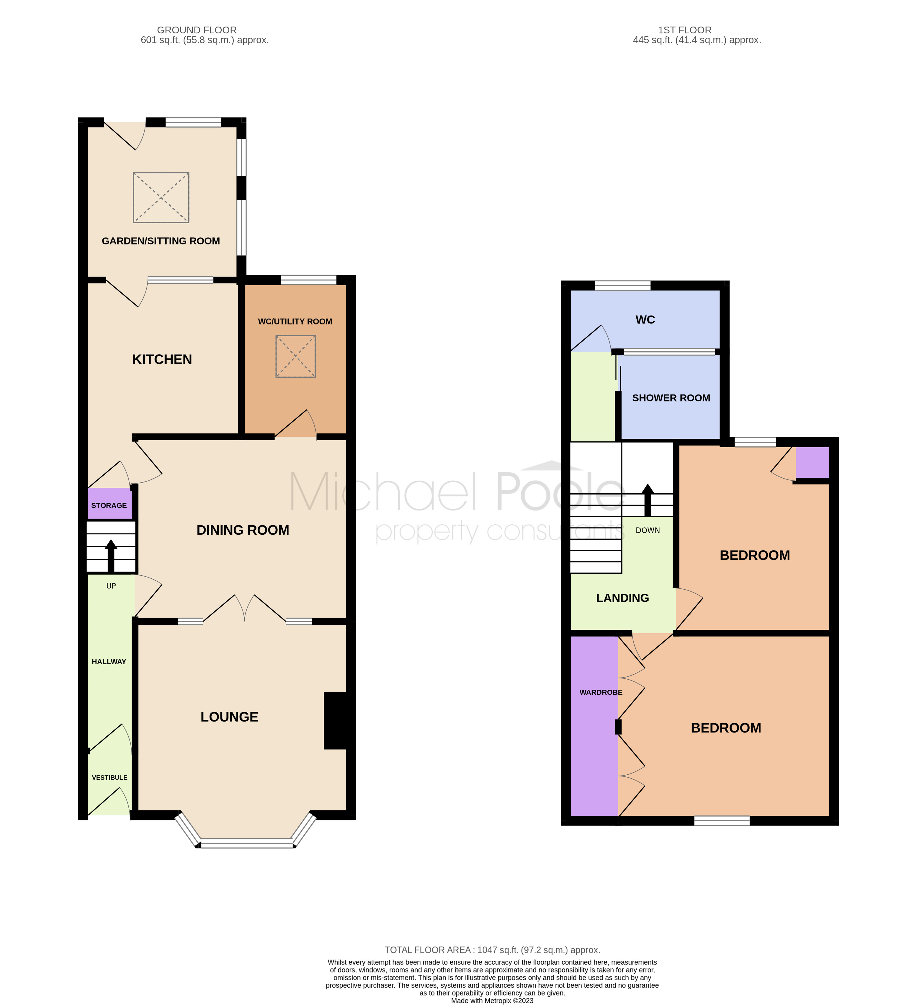 2 bed house for sale in High Street West, Redcar - Property floorplan