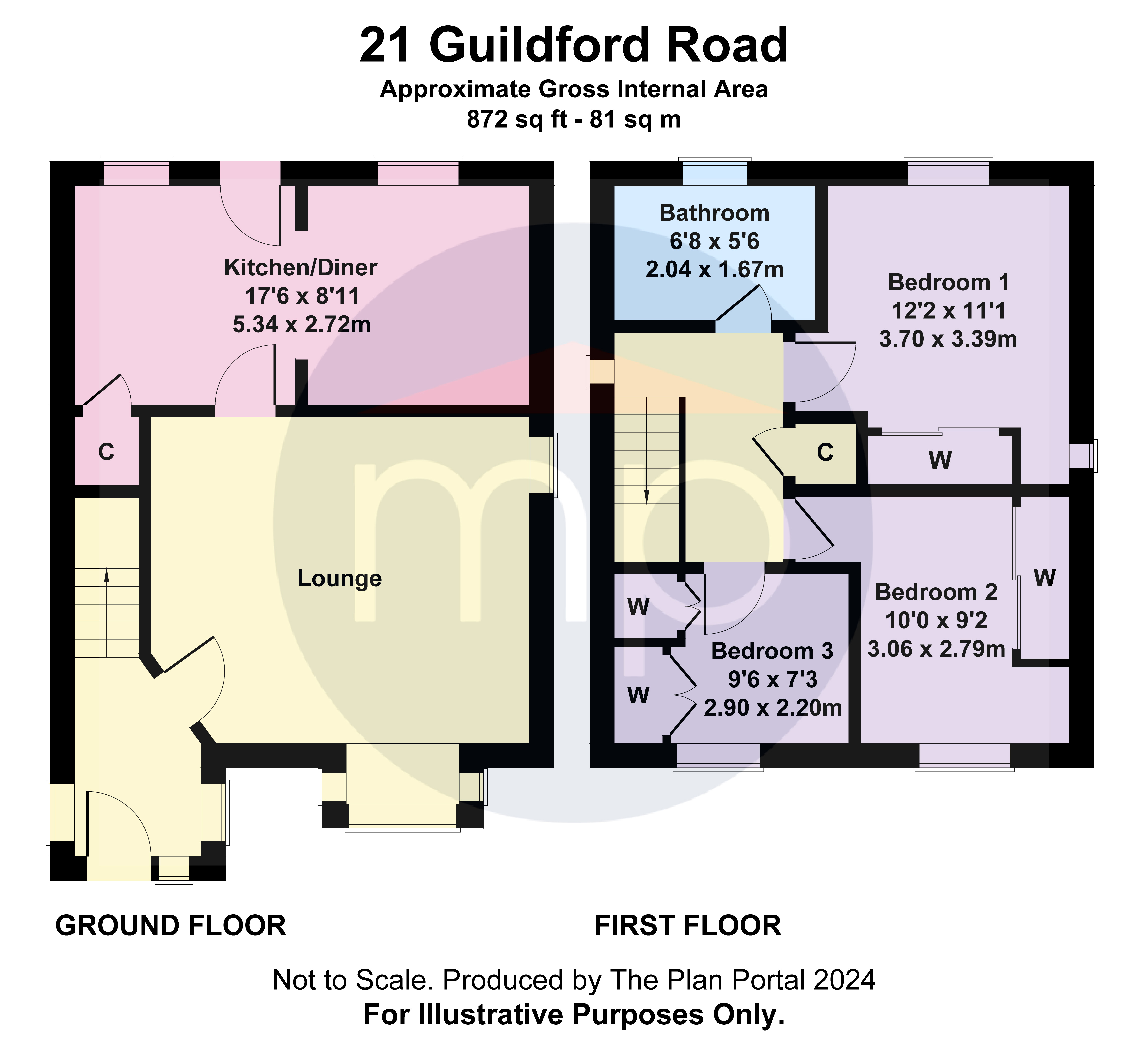 3 bed house for sale in Guildford Road, Normanby - Property floorplan