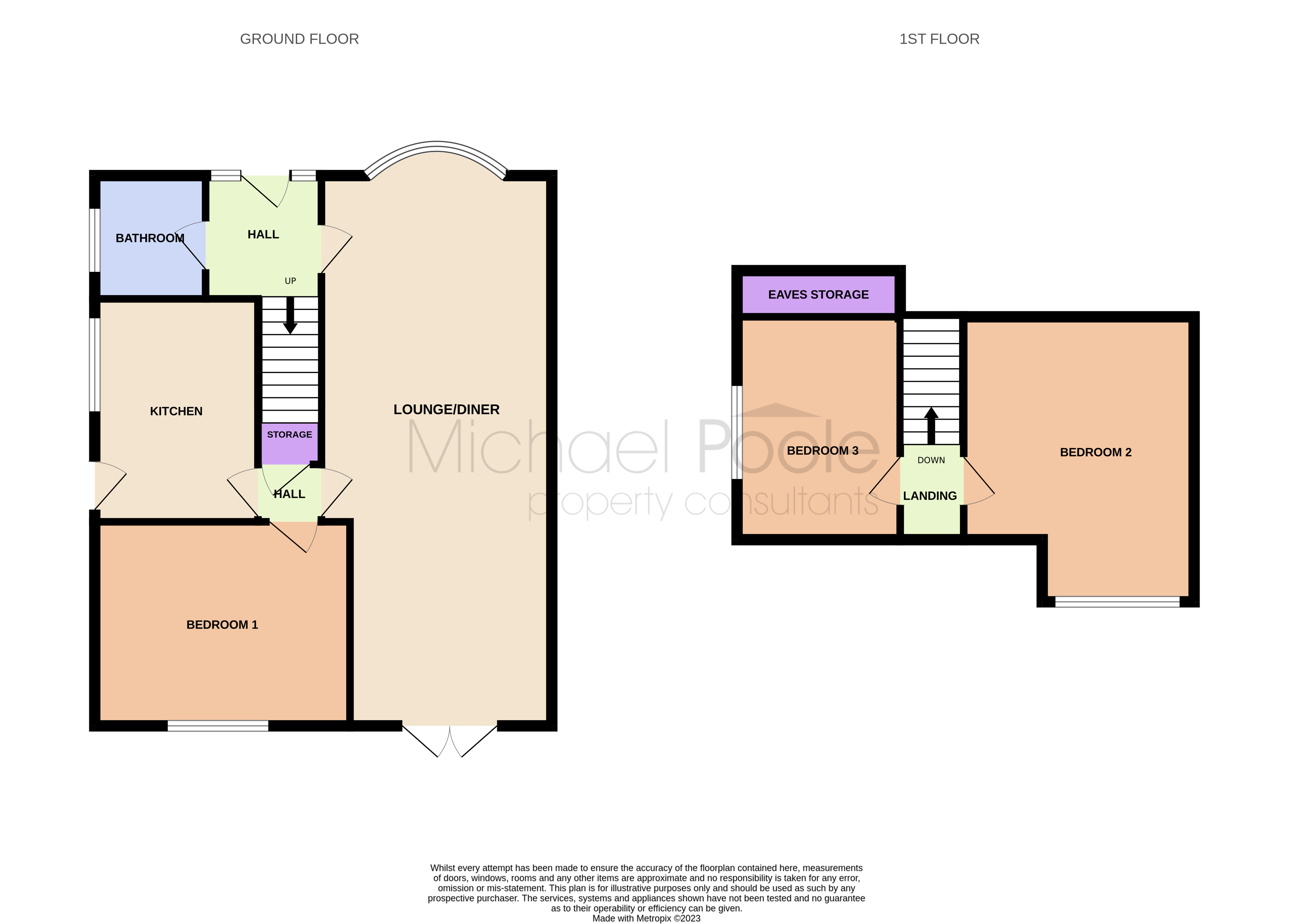 3 bed bungalow for sale in Lorton Road, Redcar - Property floorplan