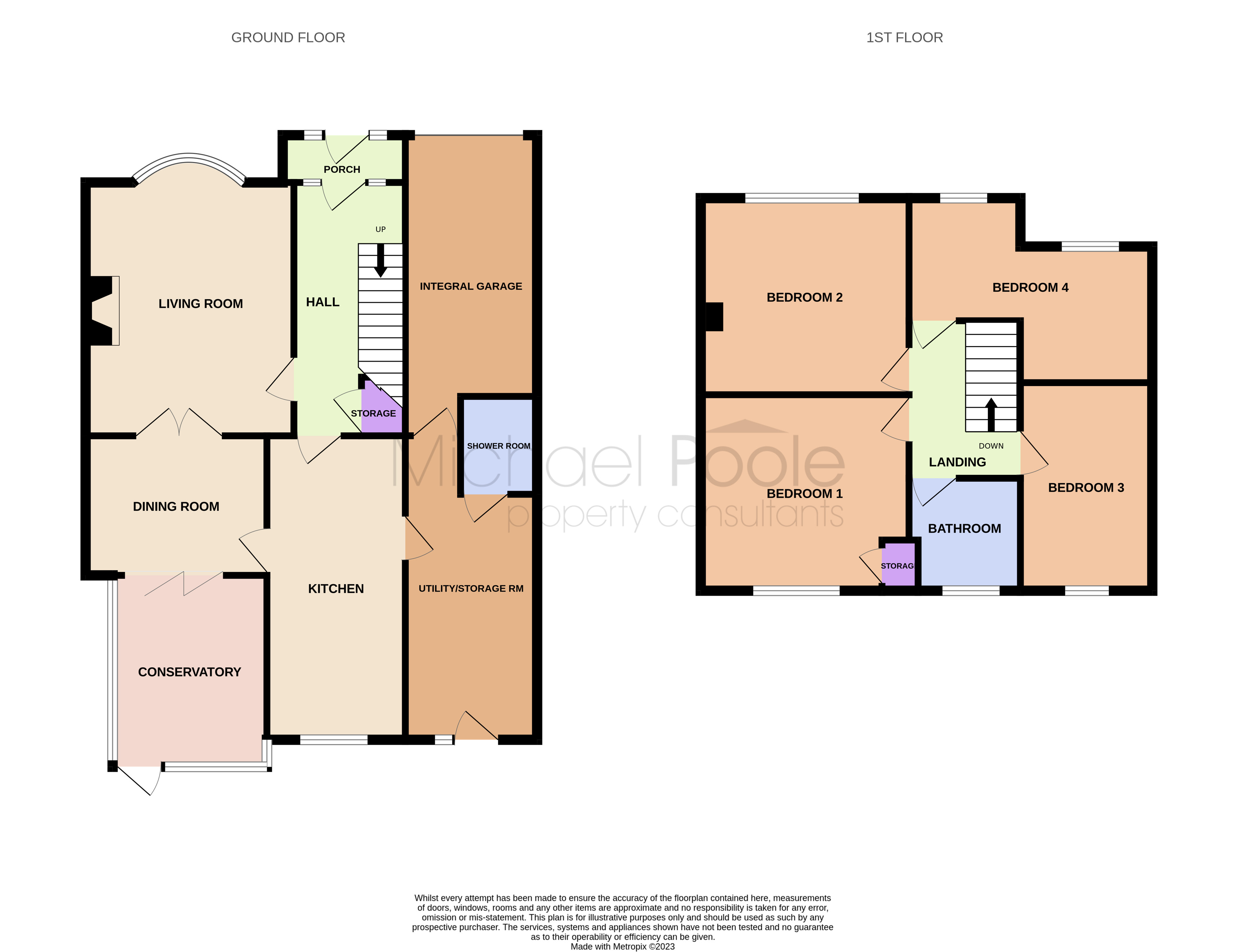 4 bed house for sale in Mersey Road, Redcar - Property floorplan