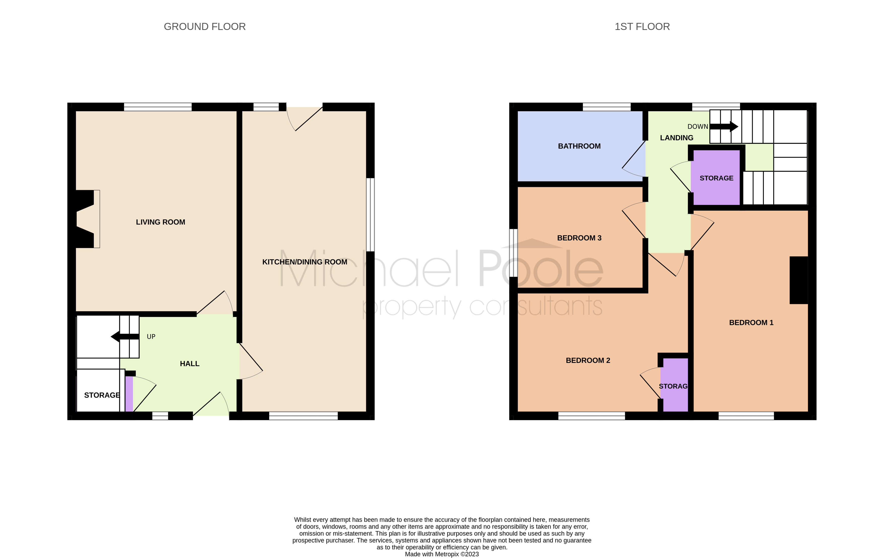 3 bed house for sale in Kildale Grove, Redcar - Property floorplan