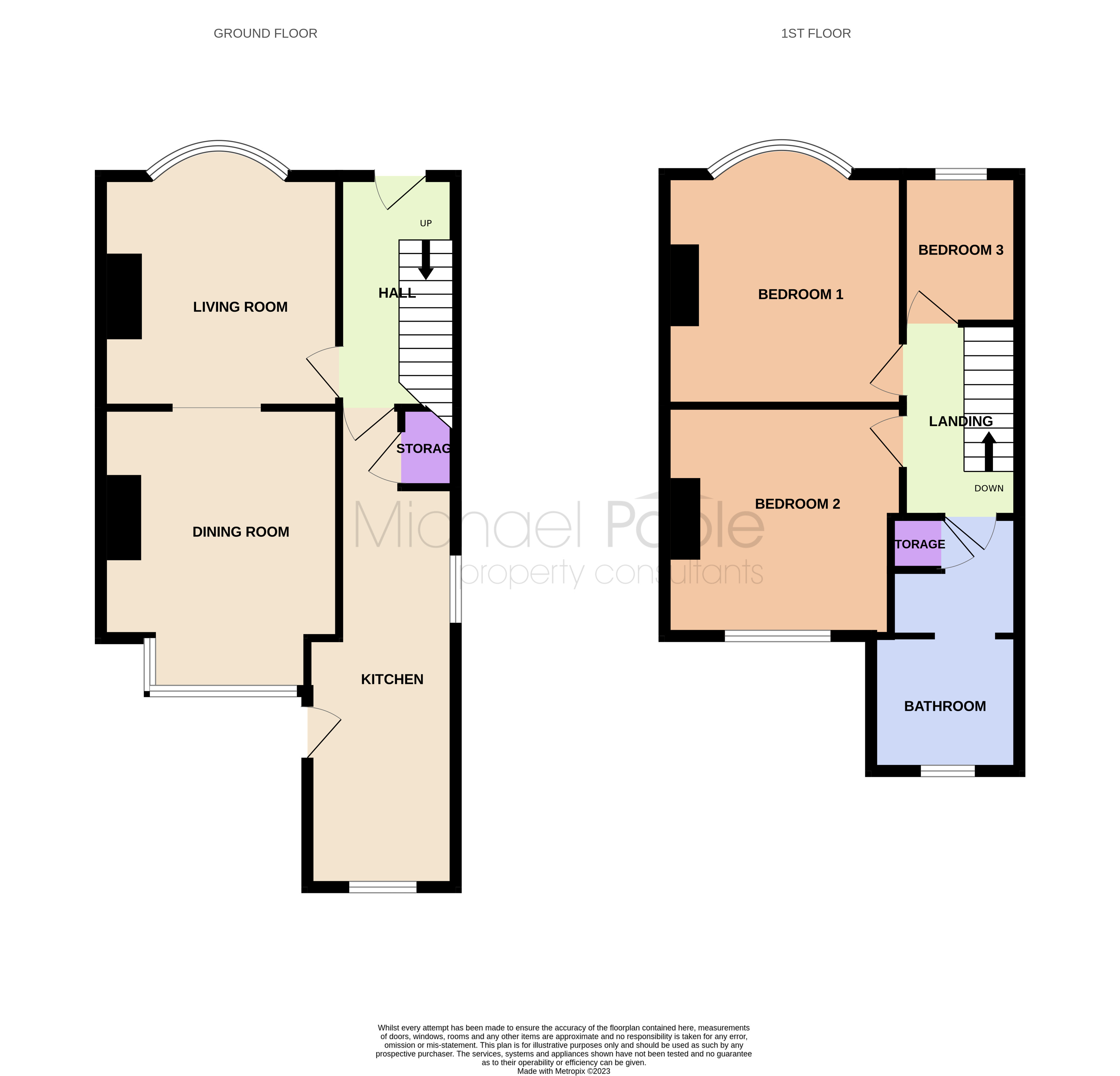 3 bed house for sale in Thames Road, Redcar - Property floorplan