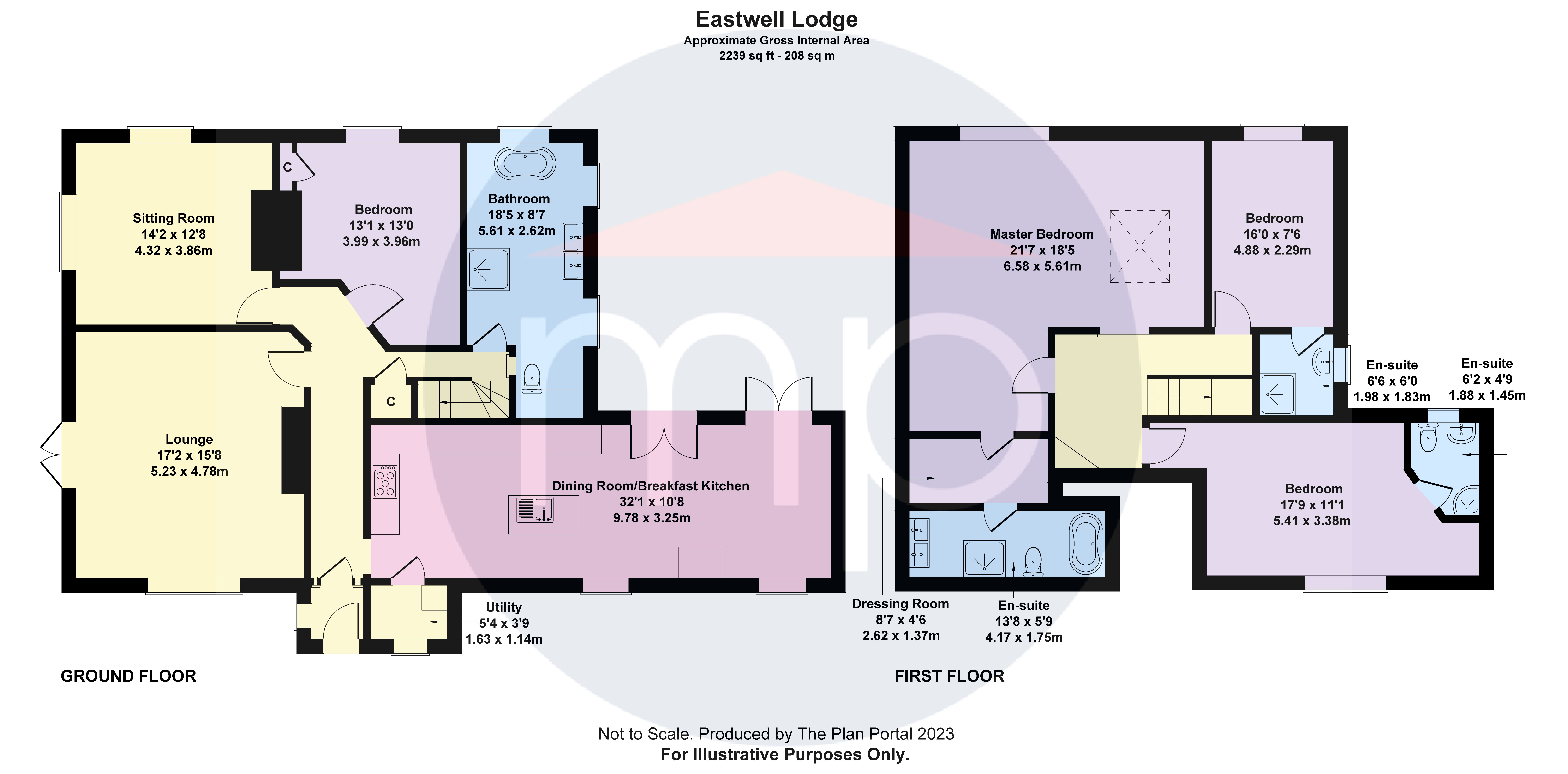 4 bed house for sale in High Street, Eston - Property floorplan