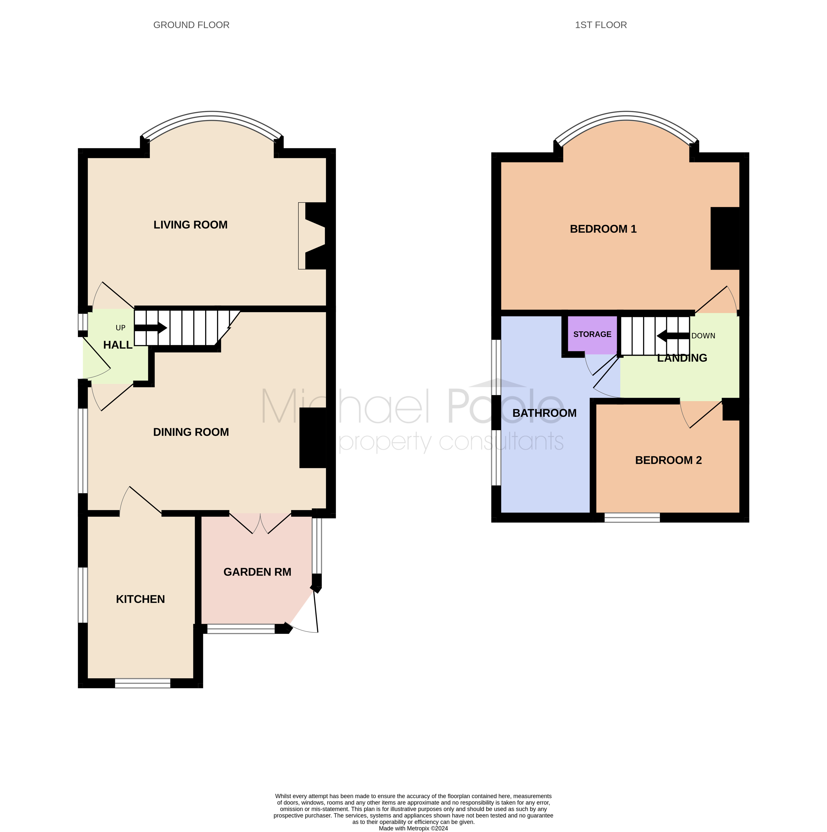 2 bed house for sale in Canterbury Road, Redcar - Property floorplan