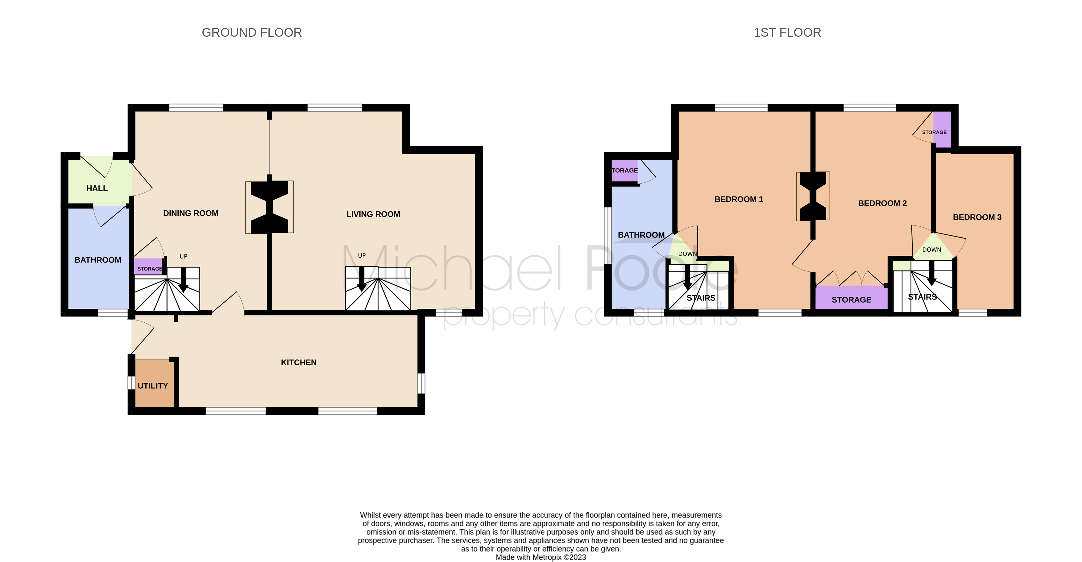 3 bed house for sale in Wilton Village, Redcar - Property floorplan