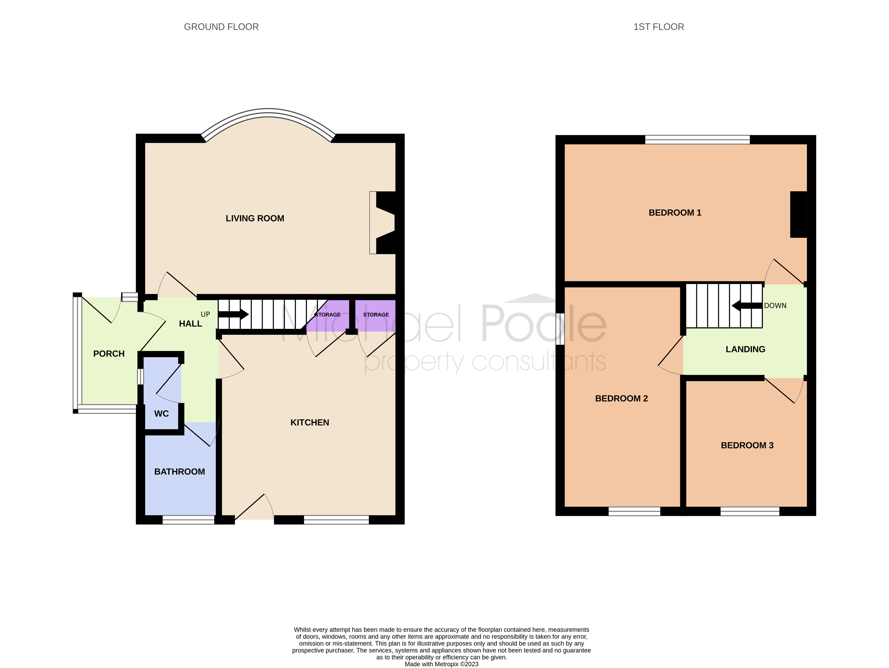 3 bed house for sale in Buttermere Road, Redcar - Property floorplan