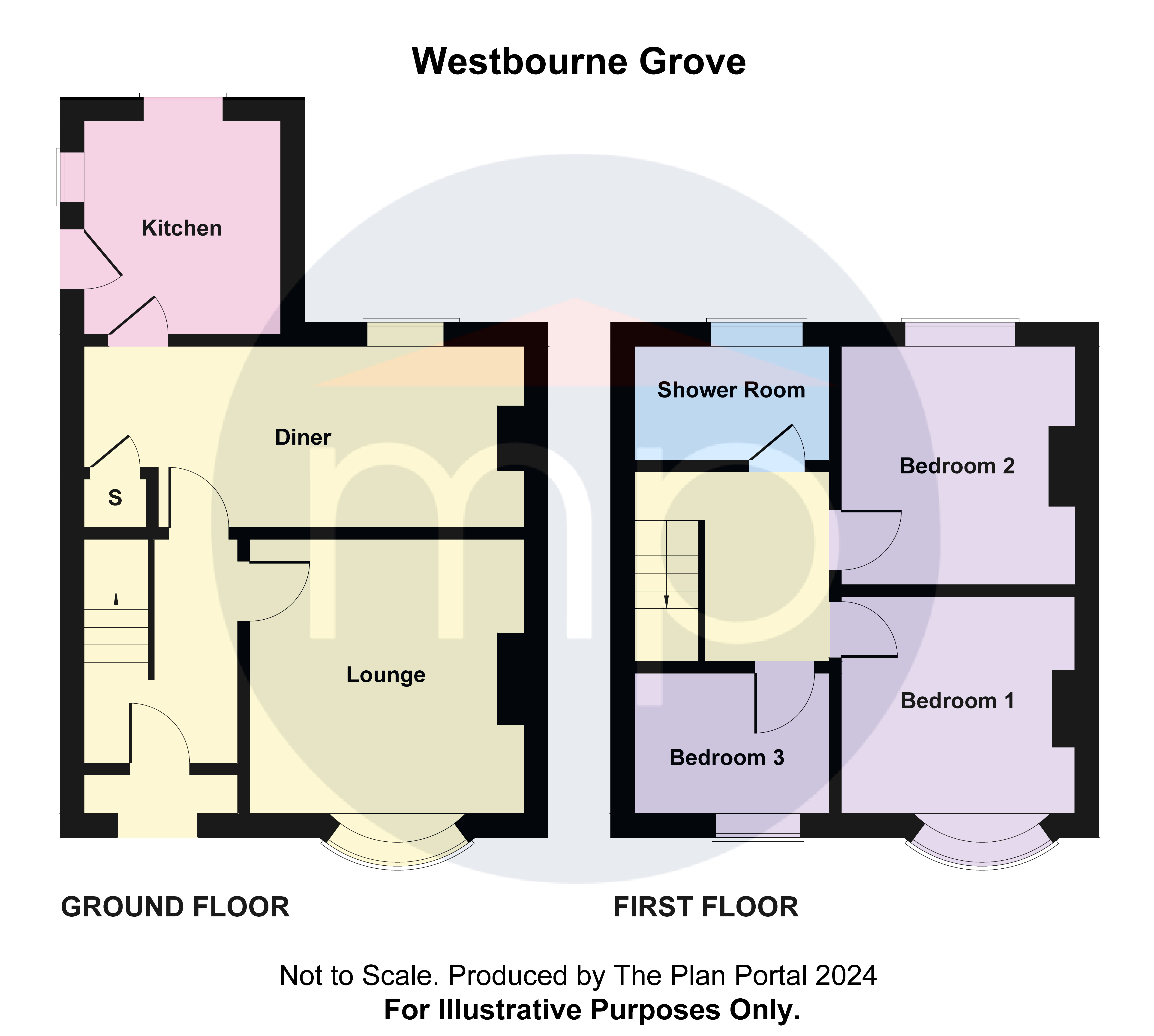 3 bed house for sale in Westbourne Grove, Teesville - Property floorplan