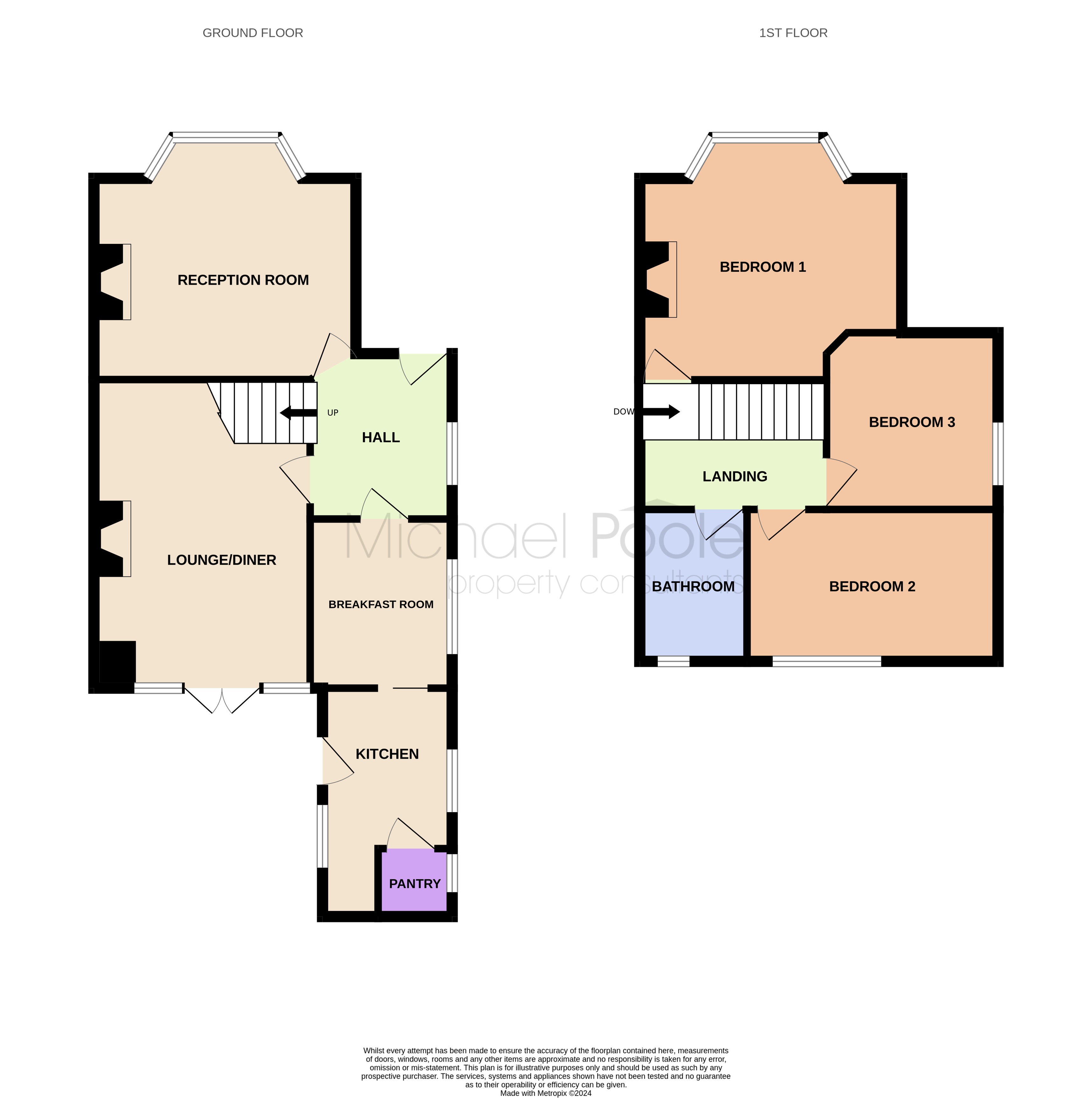 3 bed house for sale in Ings Road, Redcar - Property floorplan