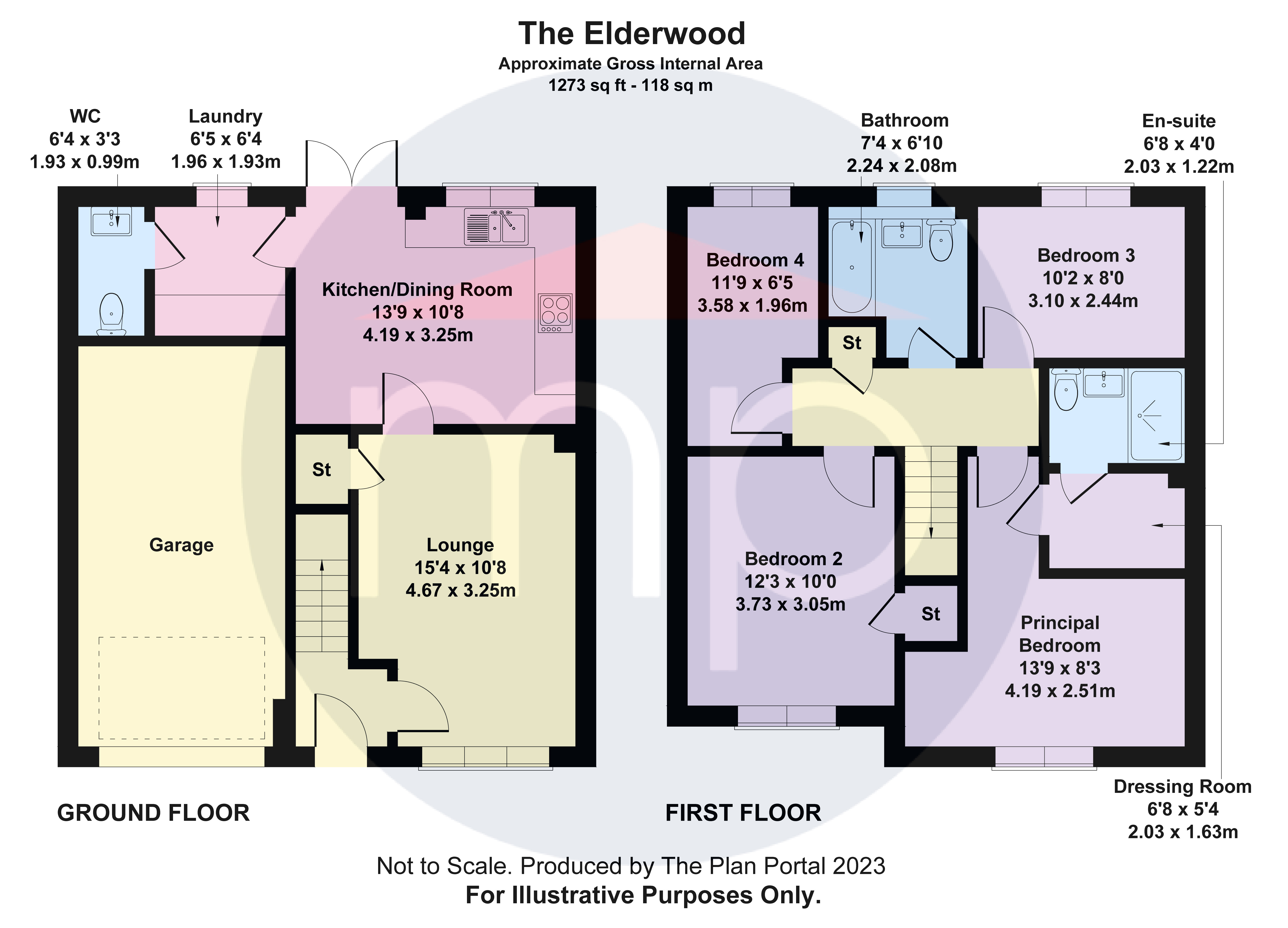 4 bed house for sale in Woodcross Gate, Normanby - Property floorplan
