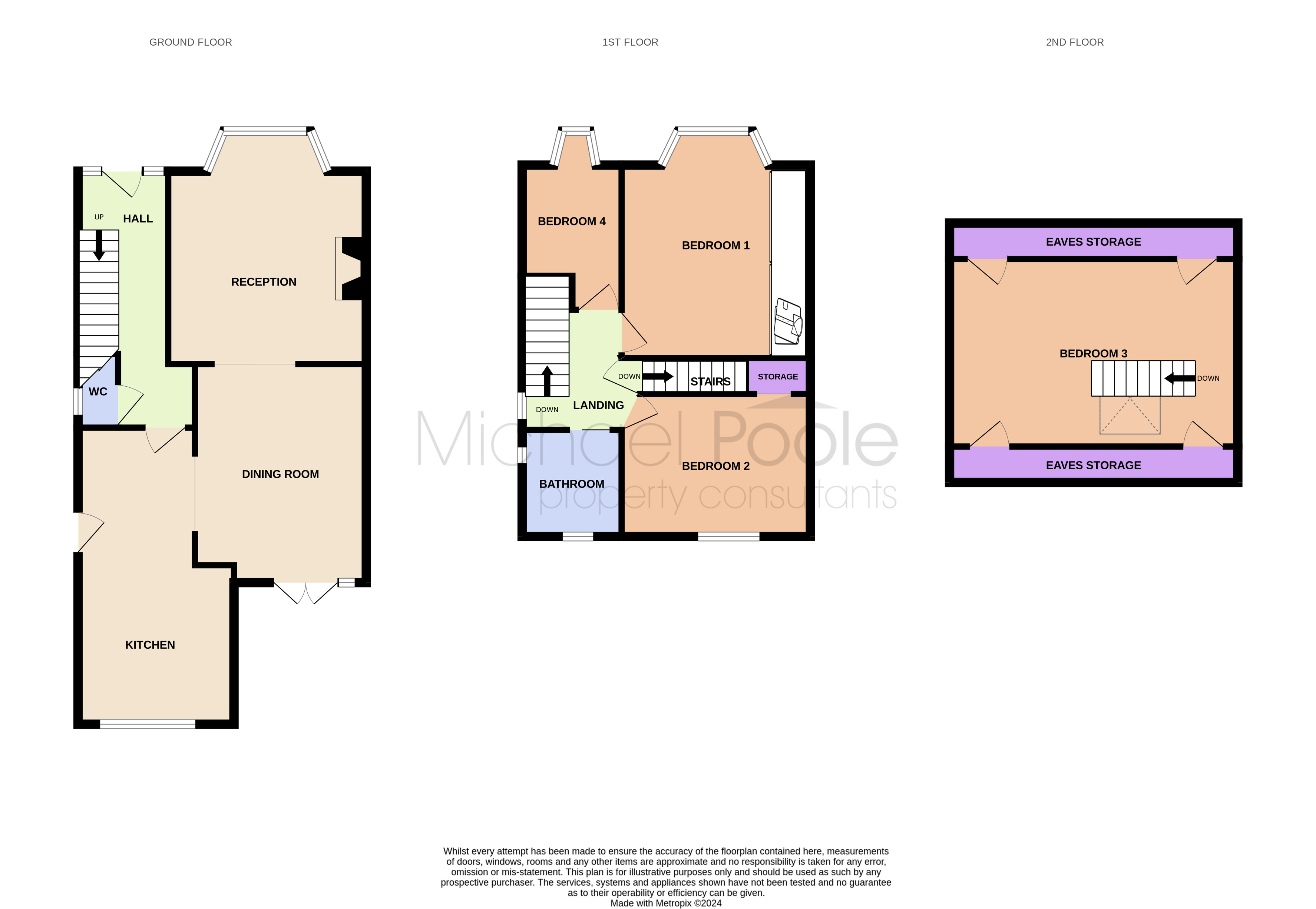 4 bed house for sale in Borough Road, Redcar - Property floorplan
