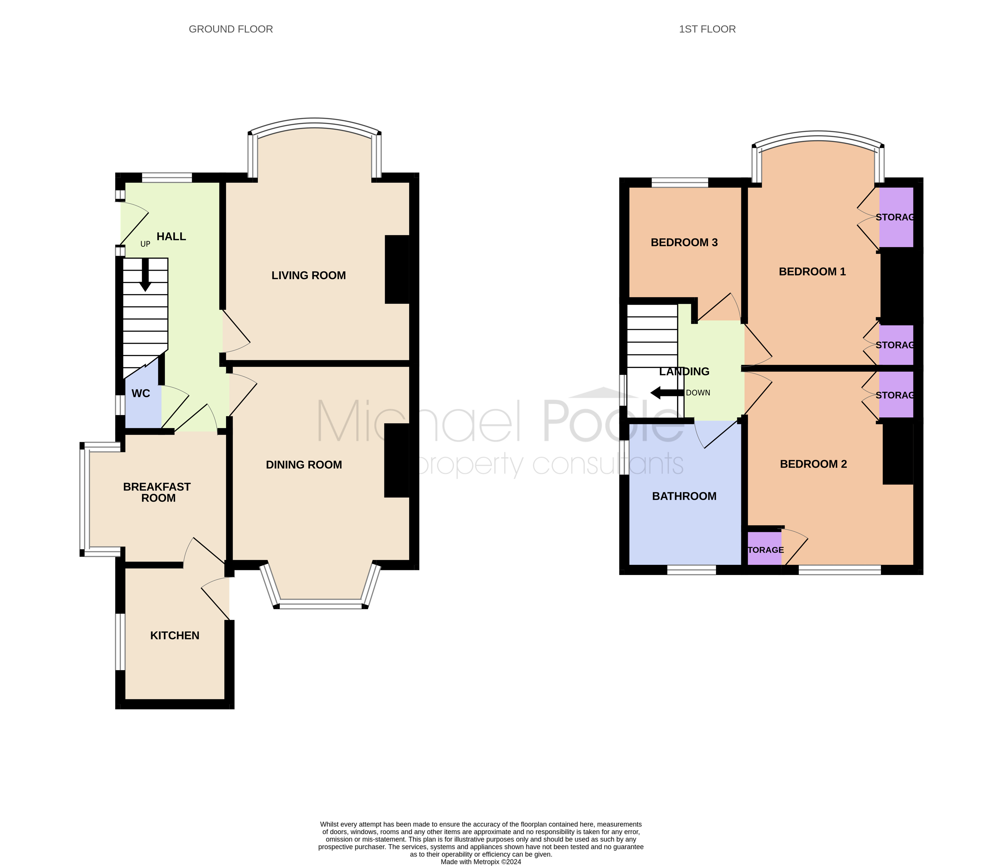 3 bed house for sale in Corporation Road, Redcar - Property floorplan