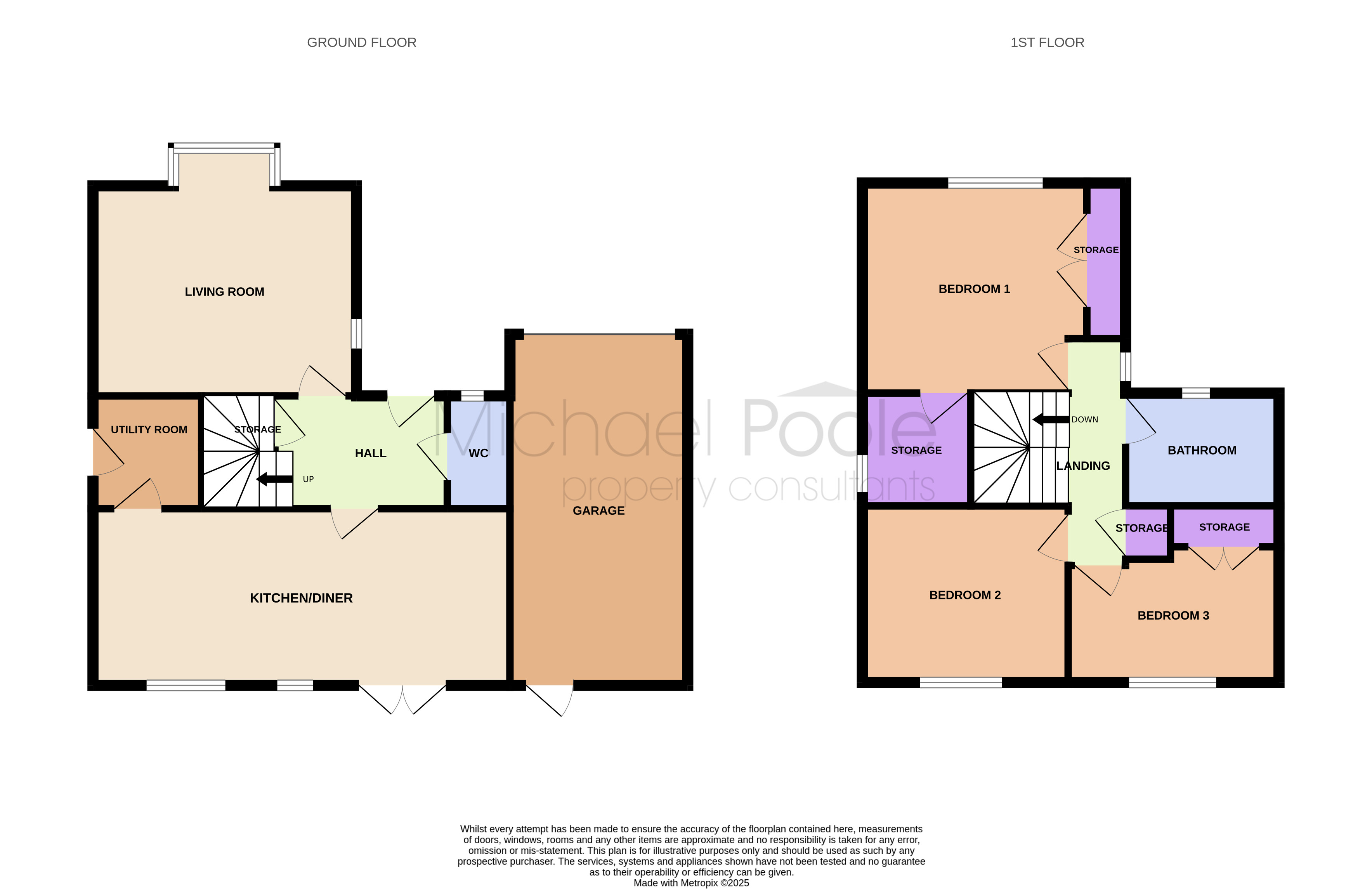 3 bed detached house for sale in Stonegate, Eston - Property floorplan