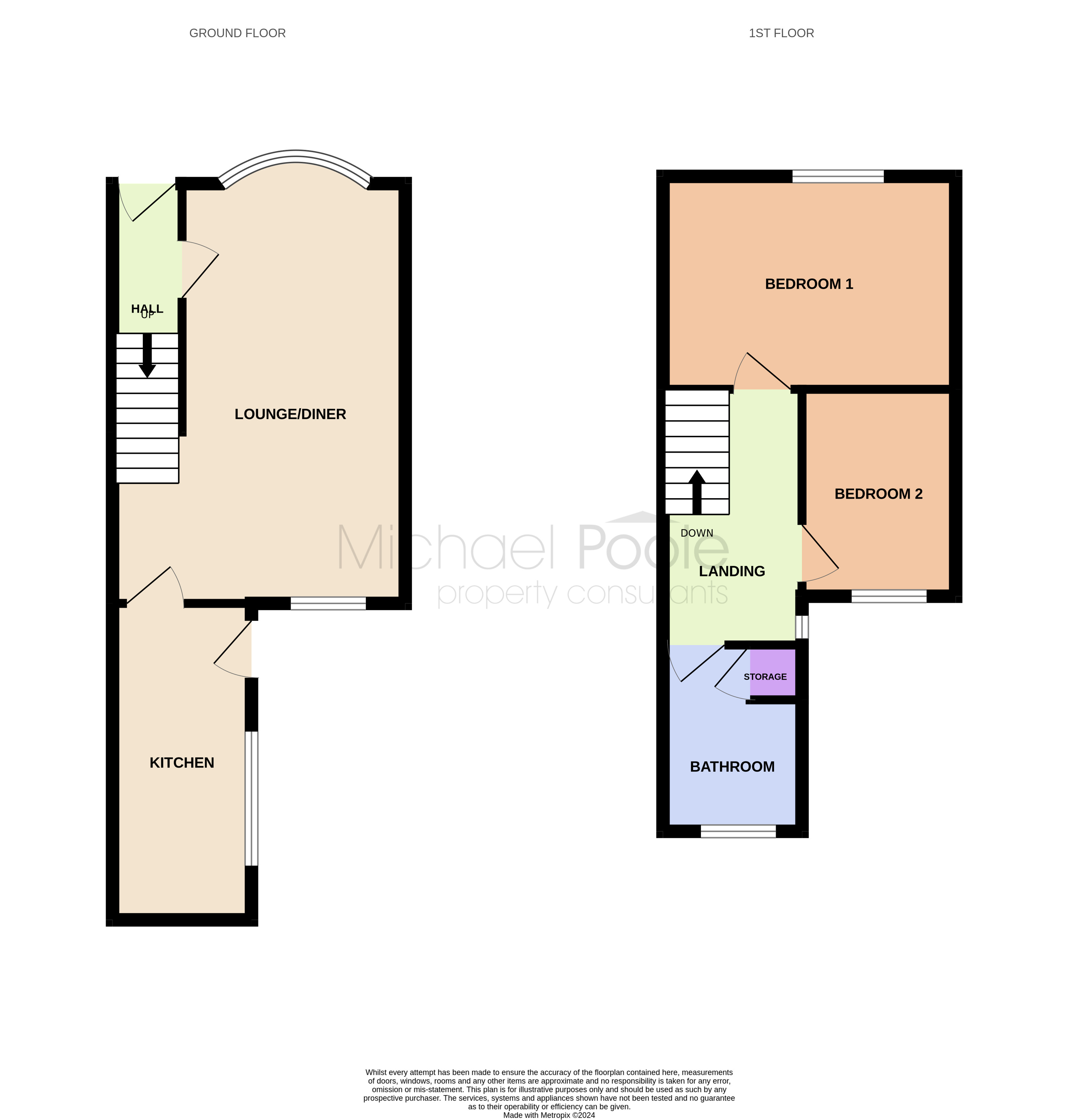2 bed house for sale in High Street, Normanby - Property floorplan