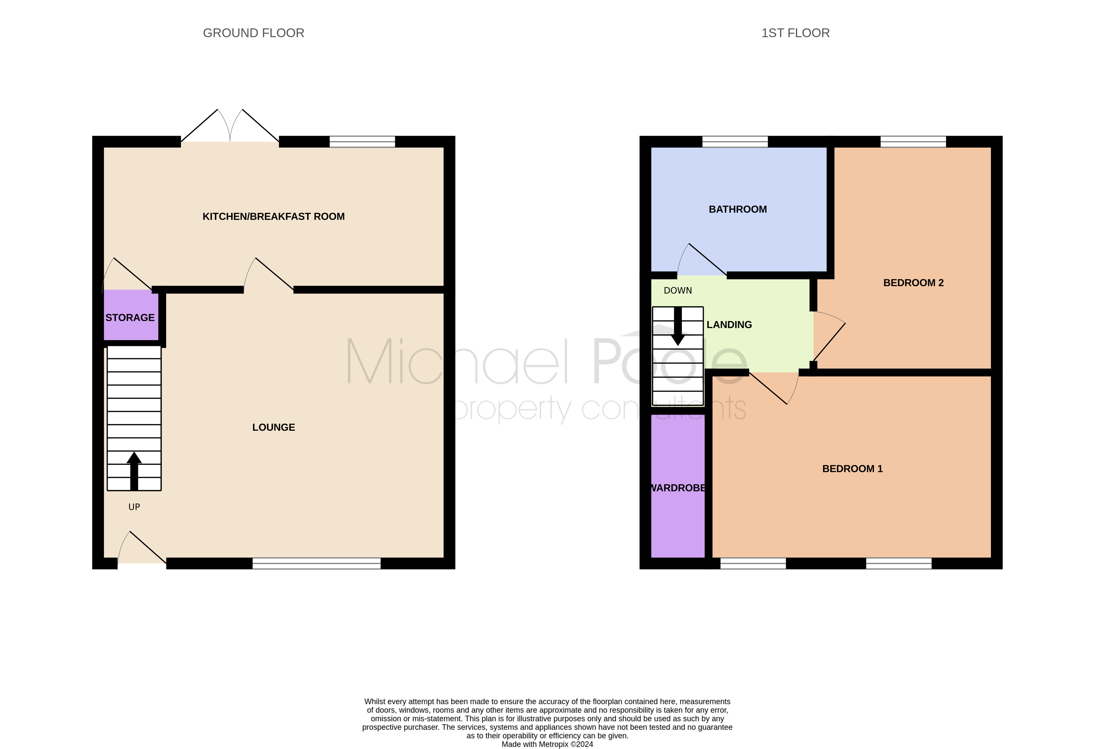 2 bed house for sale in Holmbeck Road, Skelton - Property floorplan