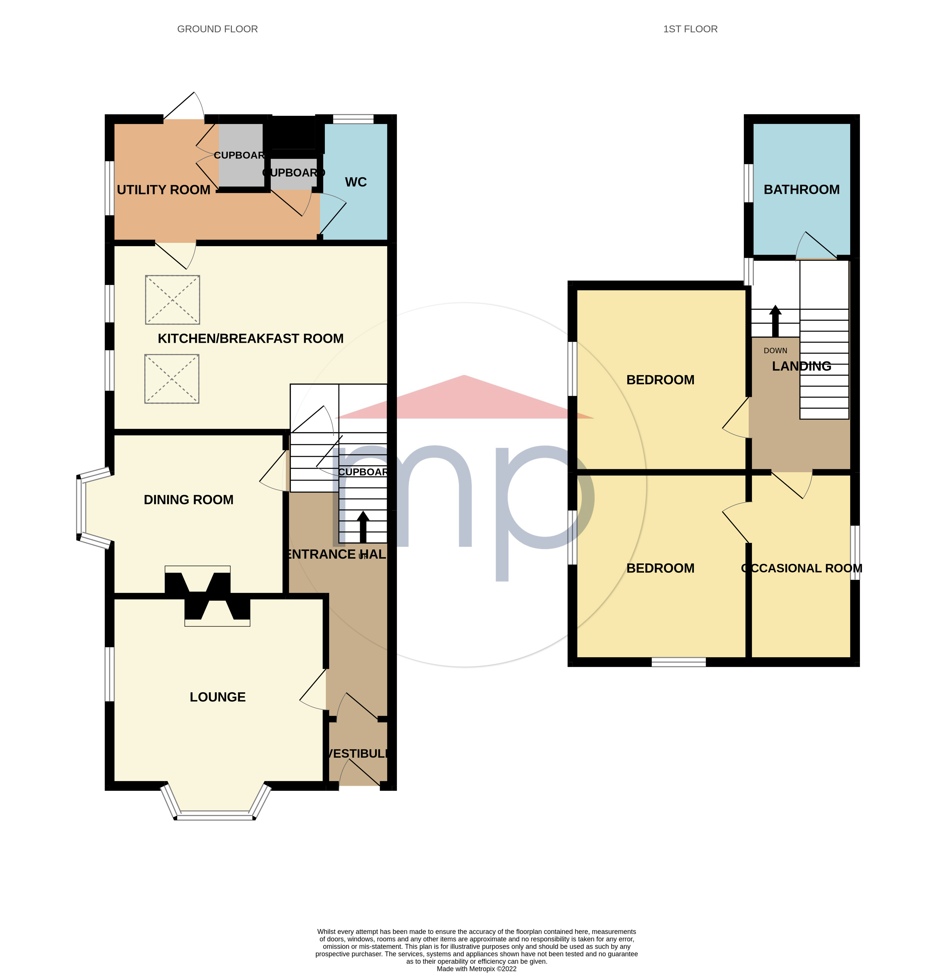 2 bed house for sale in Harlsey Road, Hartburn - Property floorplan