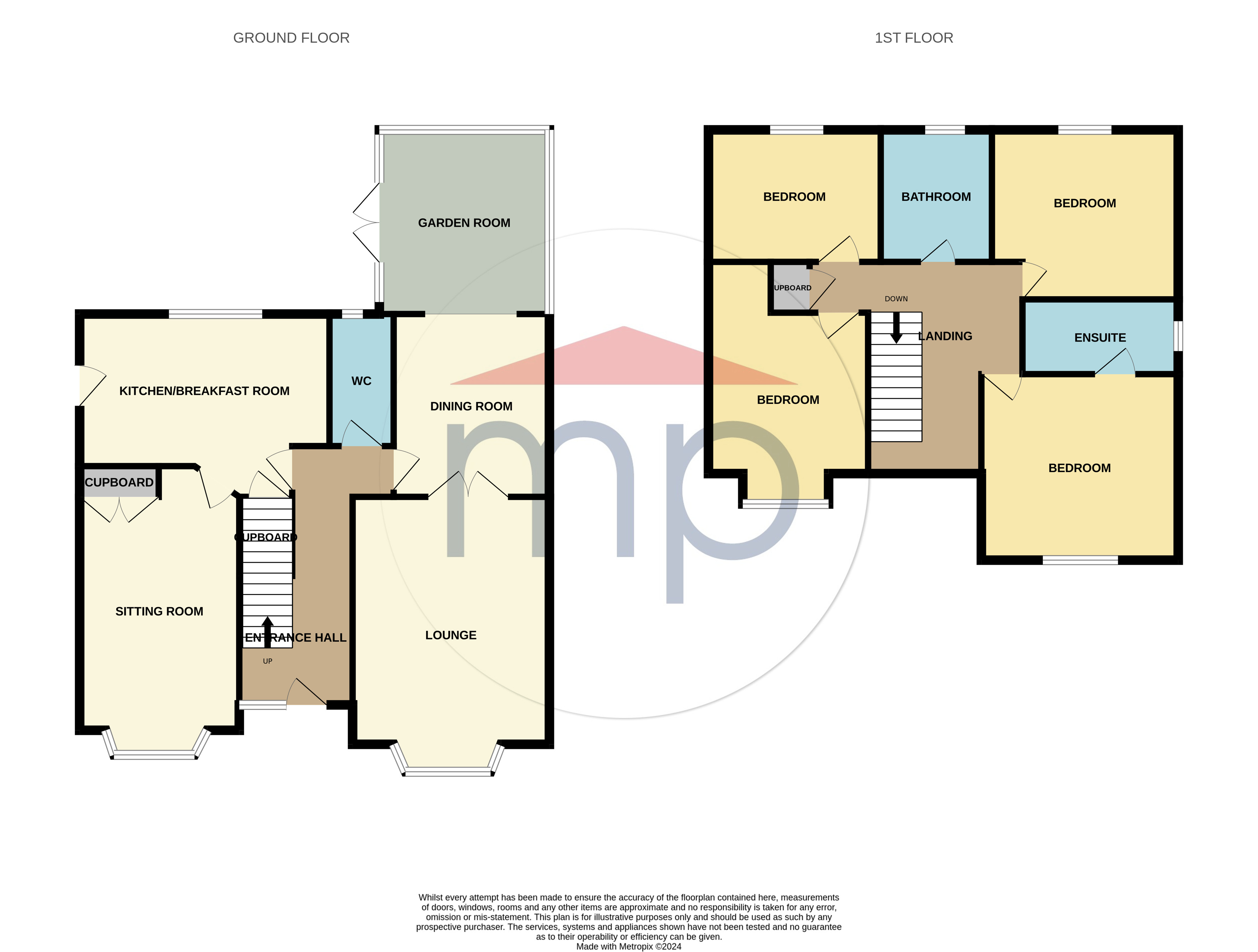 4 bed house for sale in Westminster Oval, Norton - Property floorplan