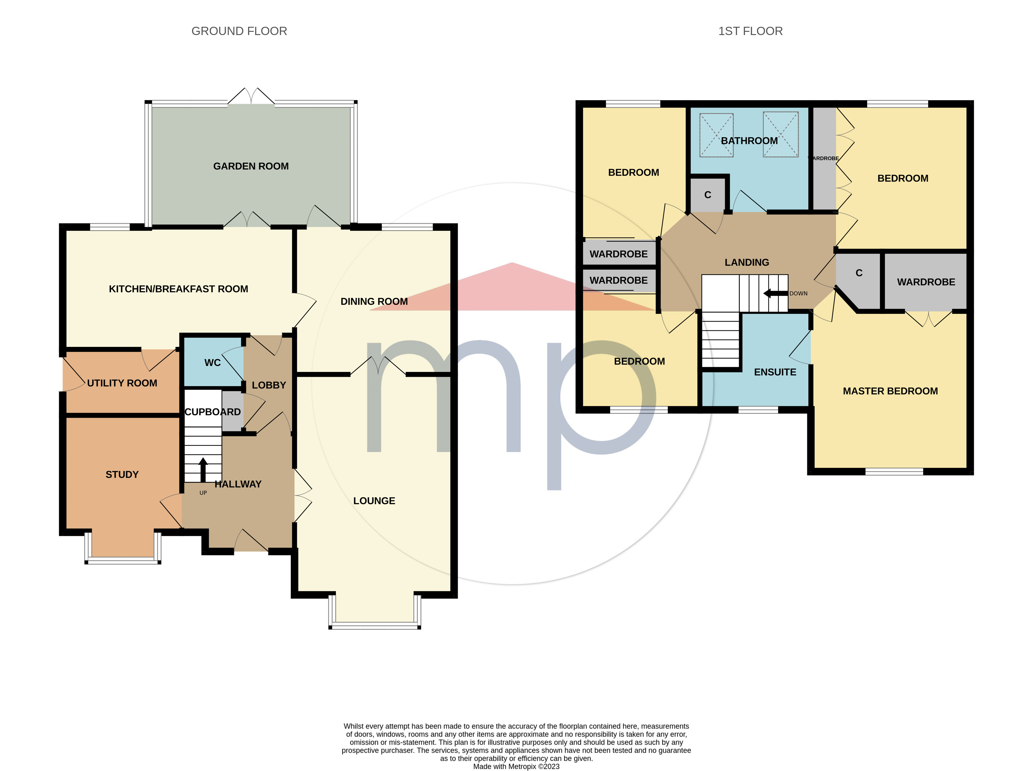 4 bed house for sale in Pennyman Green, Maltby - Property floorplan