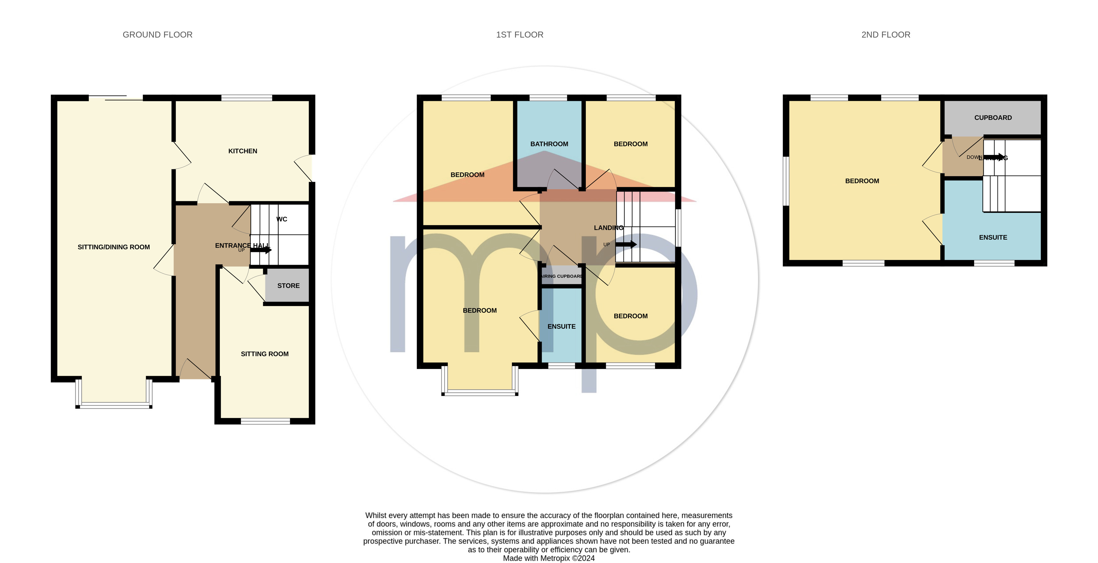 5 bed house for sale in Grenadier Close, Grangefield - Property floorplan