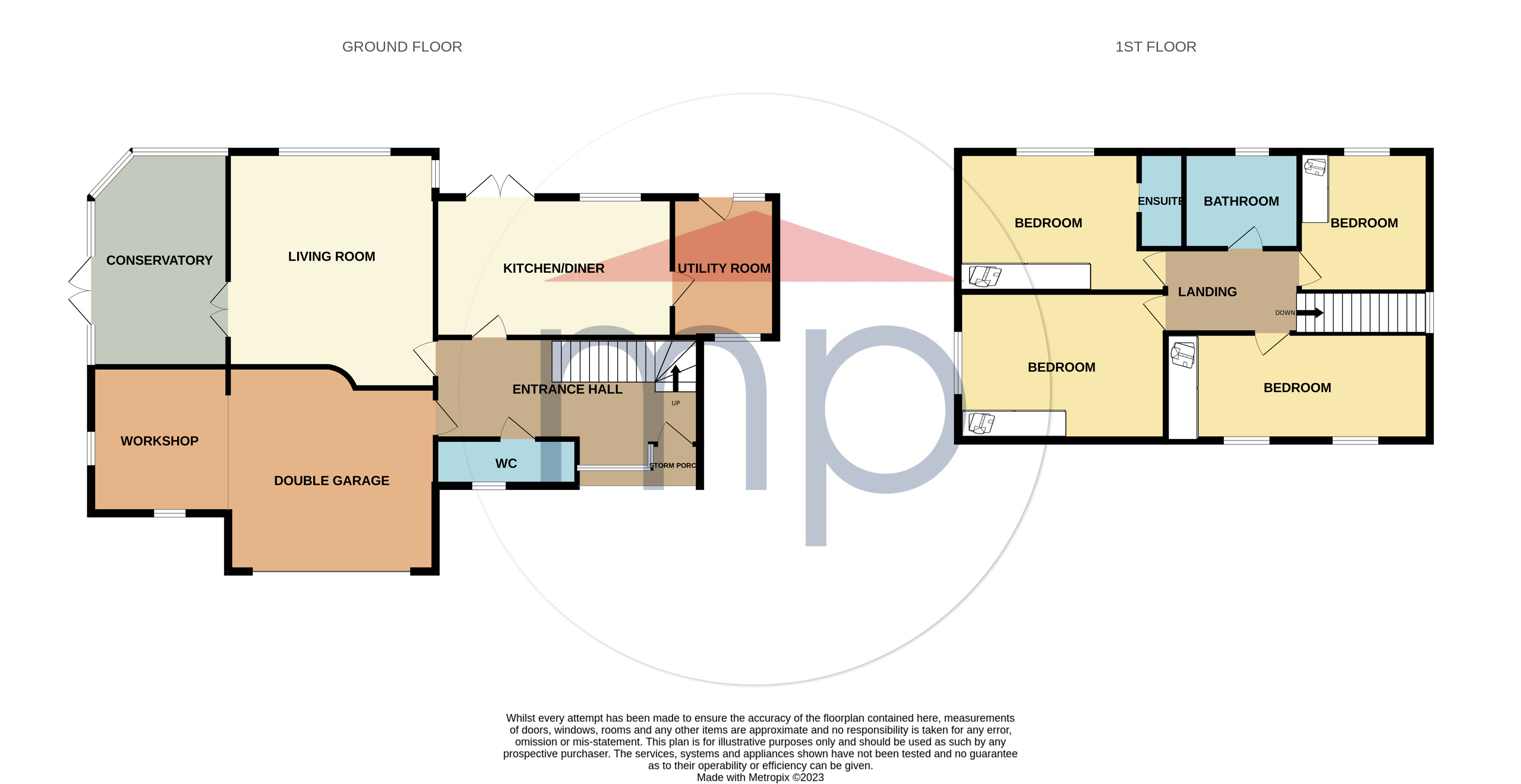 4 bed house for sale in Mainside, Redmarshall - Property floorplan