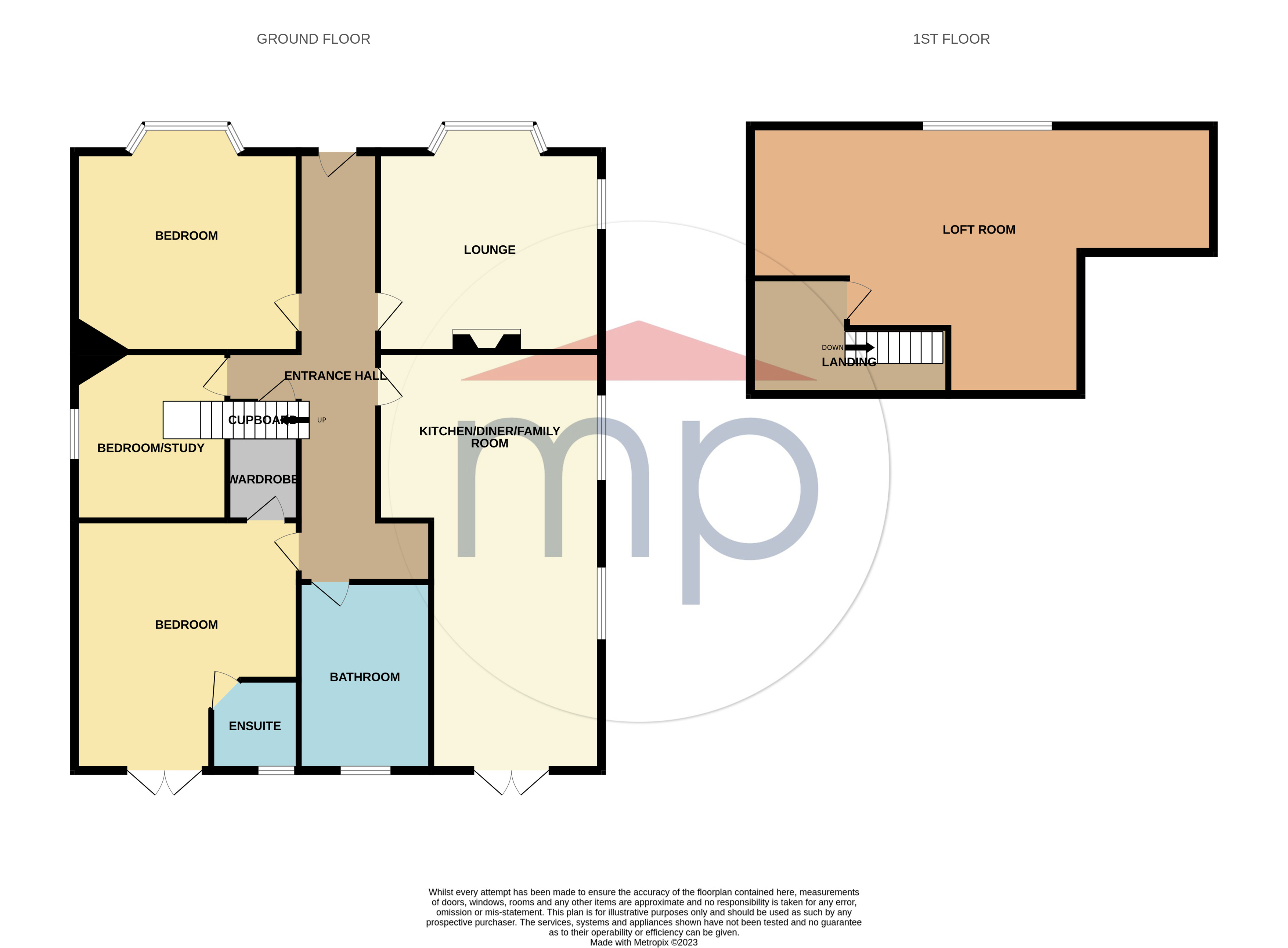 4 bed bungalow for sale in Darlington Road, Hartburn - Property floorplan