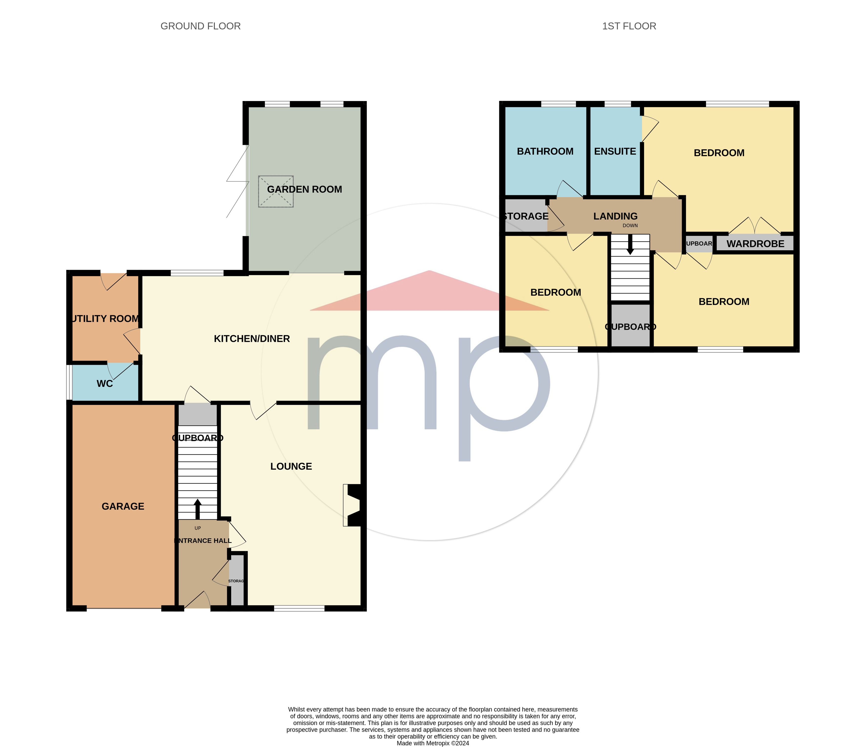 3 bed house for sale in Lorne Court, Low Hartburn - Property floorplan