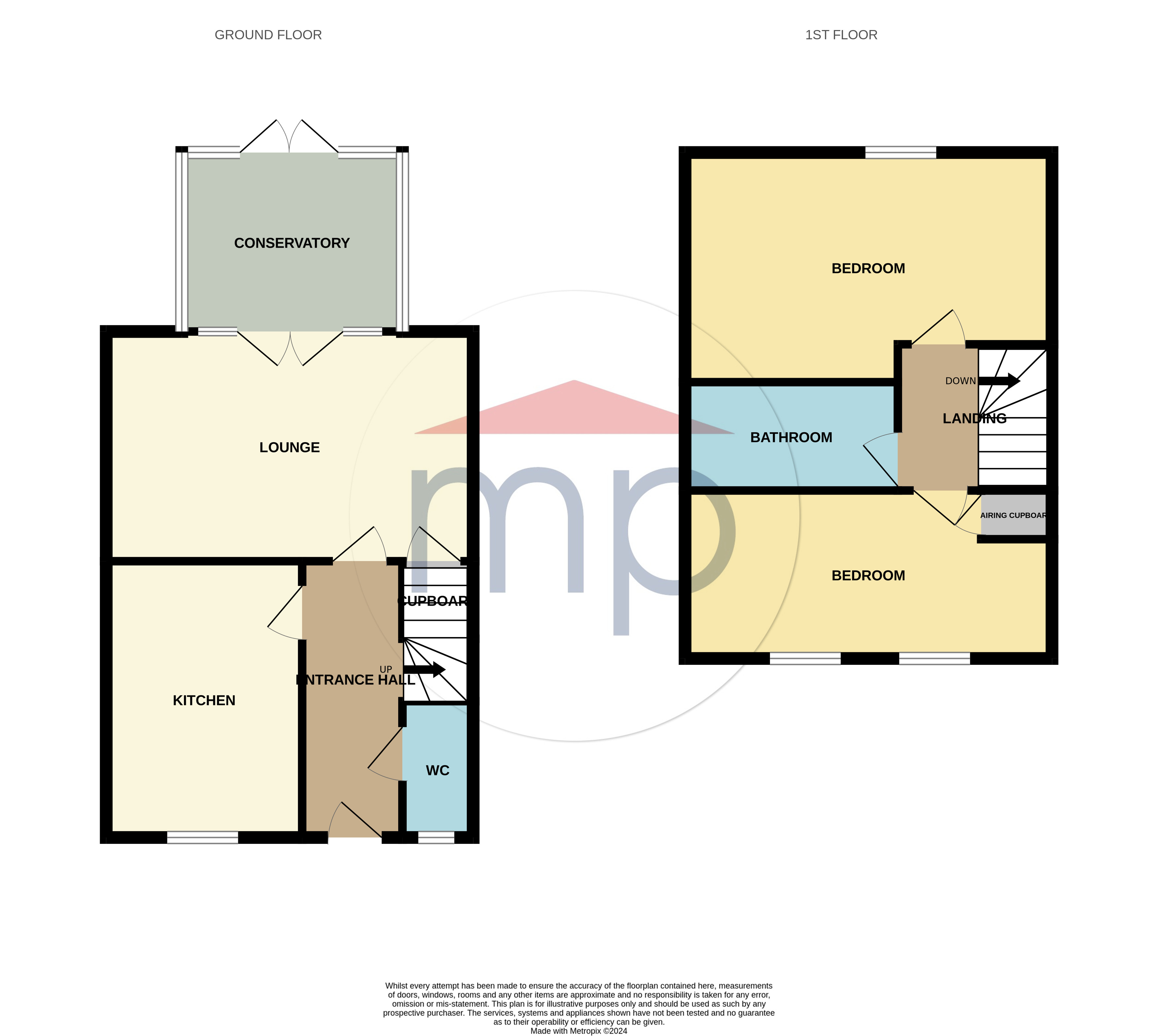 2 bed house for sale in Kingfisher Avenue, Norton - Property floorplan