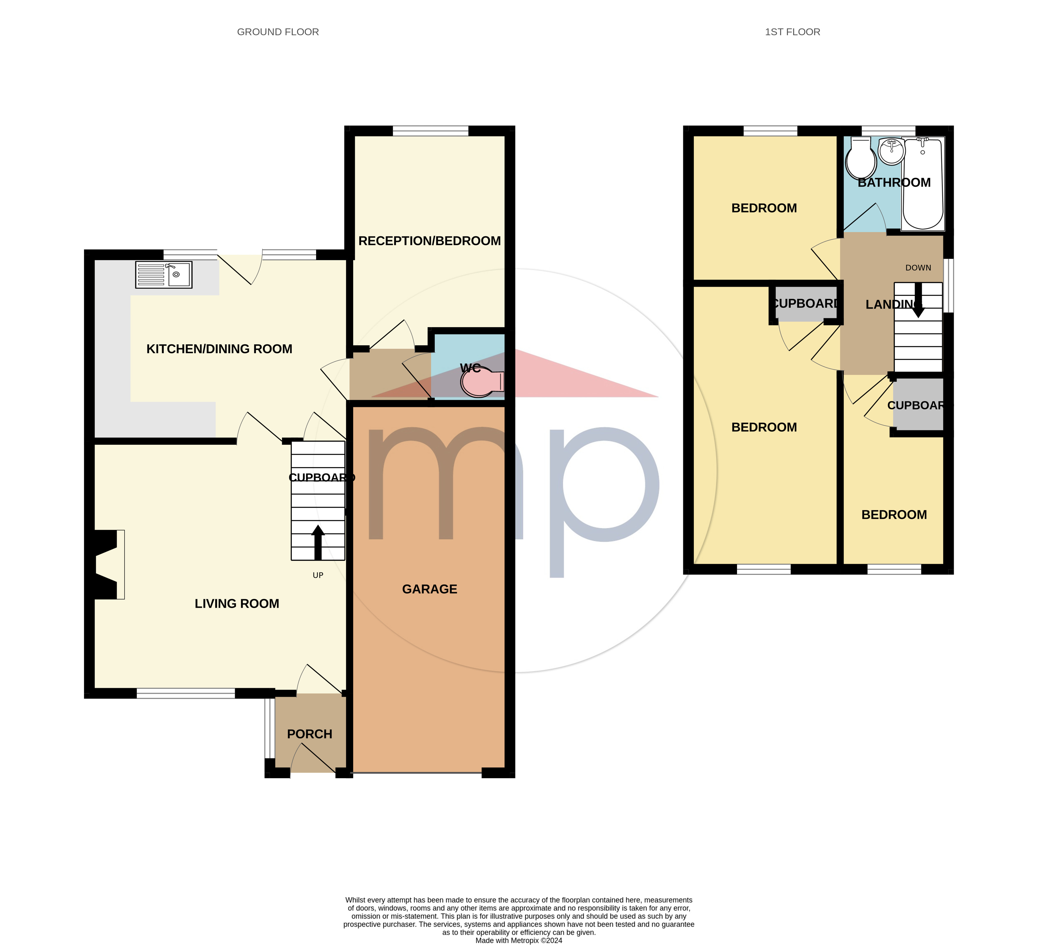 3 bed house for sale in Rook Lane, Norton - Property floorplan