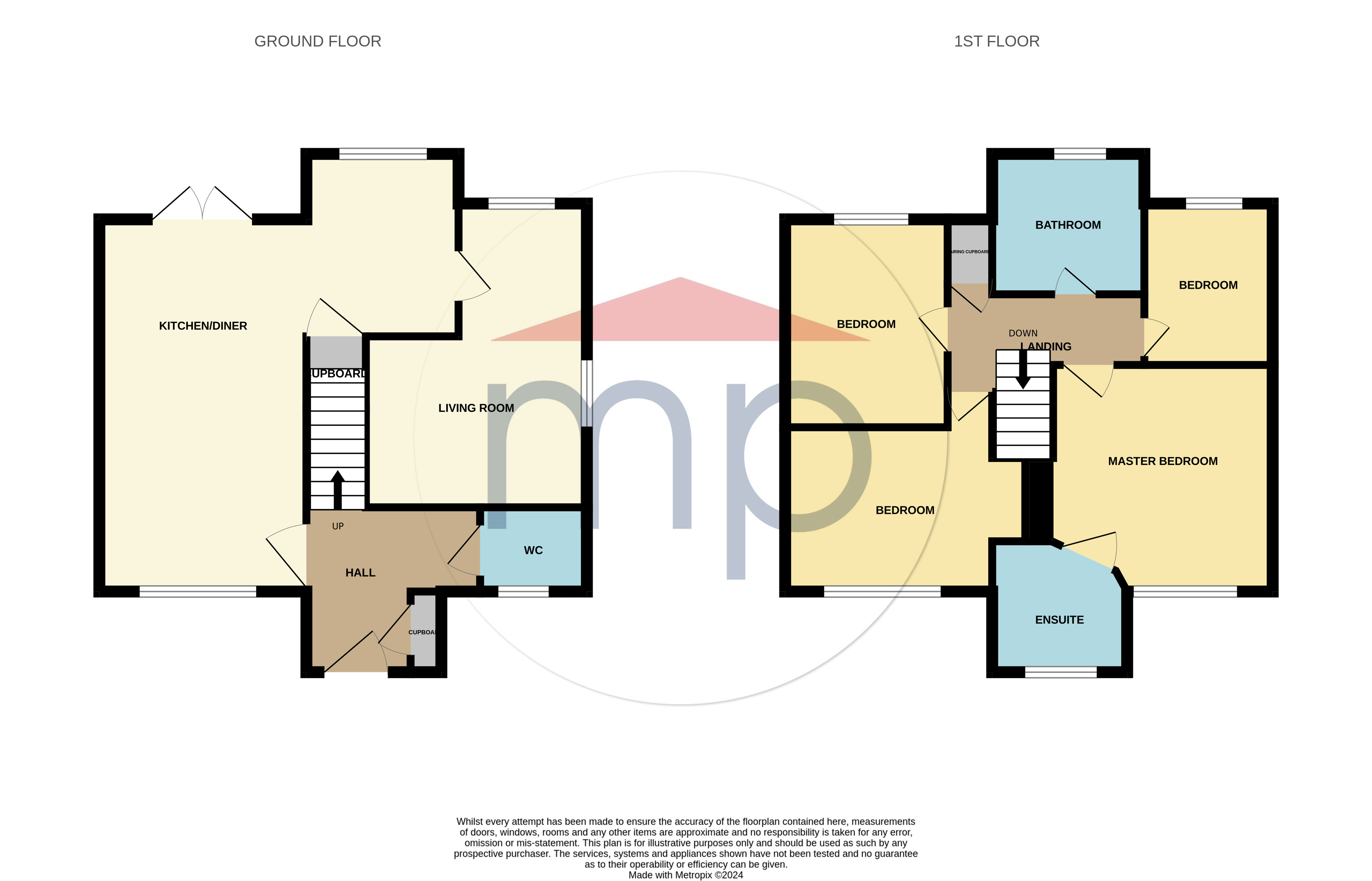 4 bed house for sale in Jasper Grove, Stillington - Property floorplan