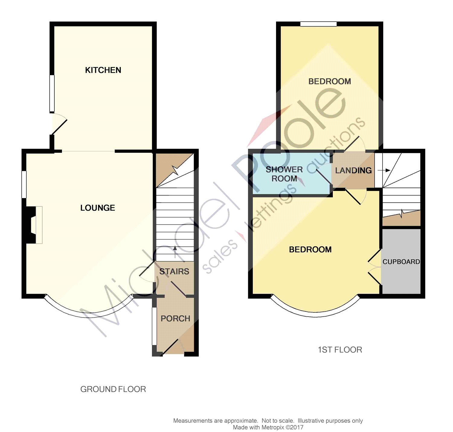 2 bed house for sale in Bishopton Road, Grangefield - Property floorplan