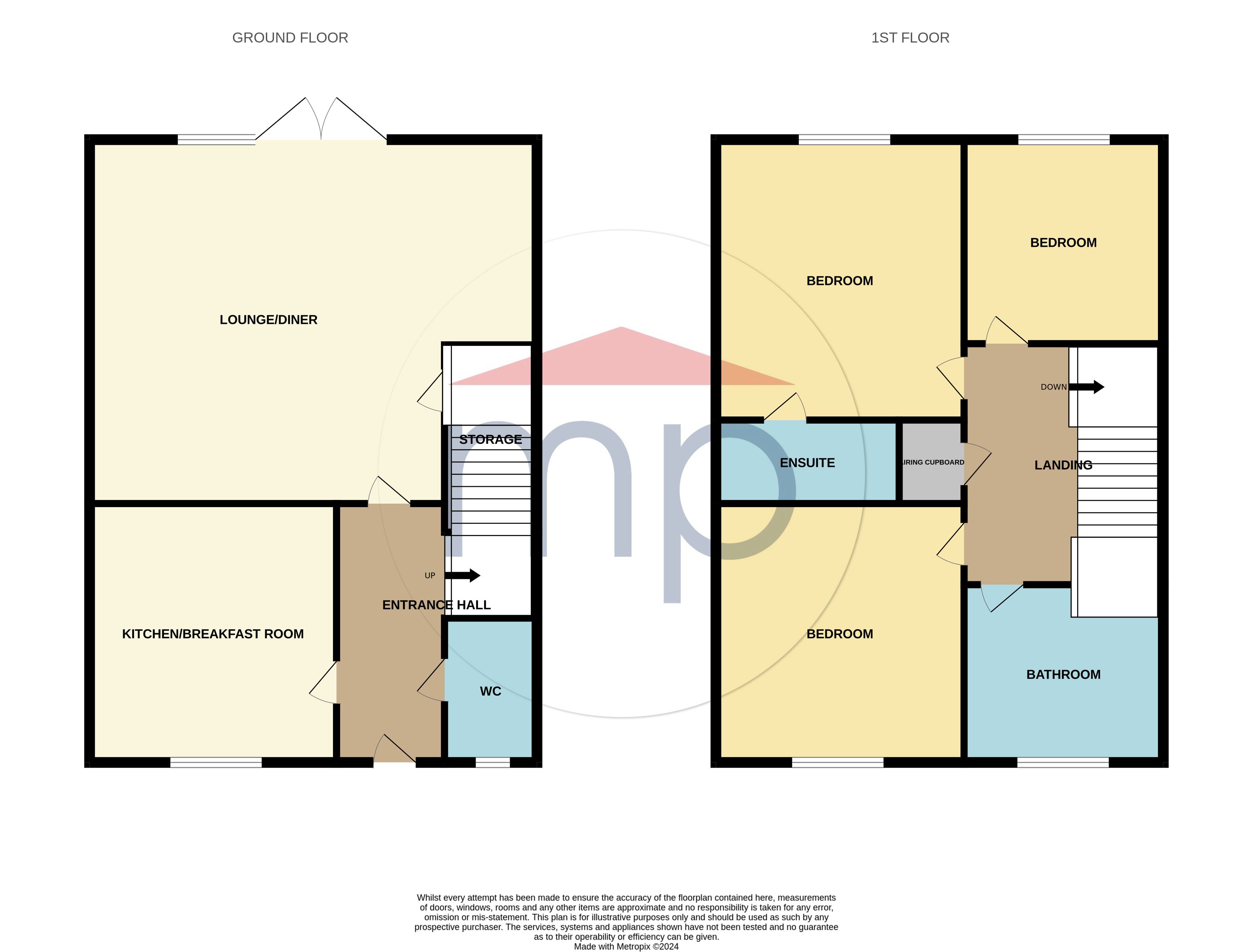 3 bed house for sale in Dorado Close, Stockton-on-Tees - Property floorplan