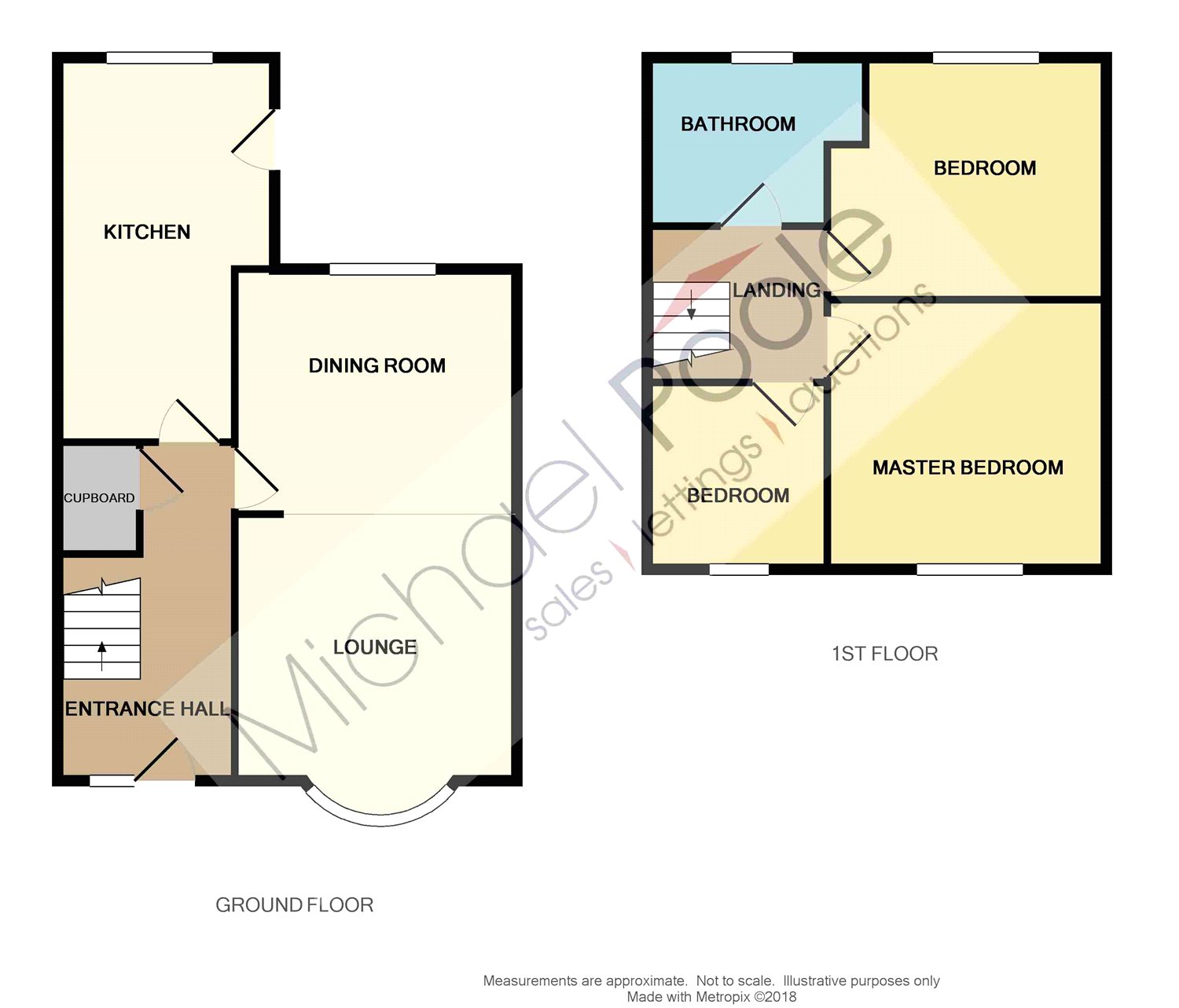 3 bed house for sale in Richardson Road, Stockton-on-Tees - Property floorplan
