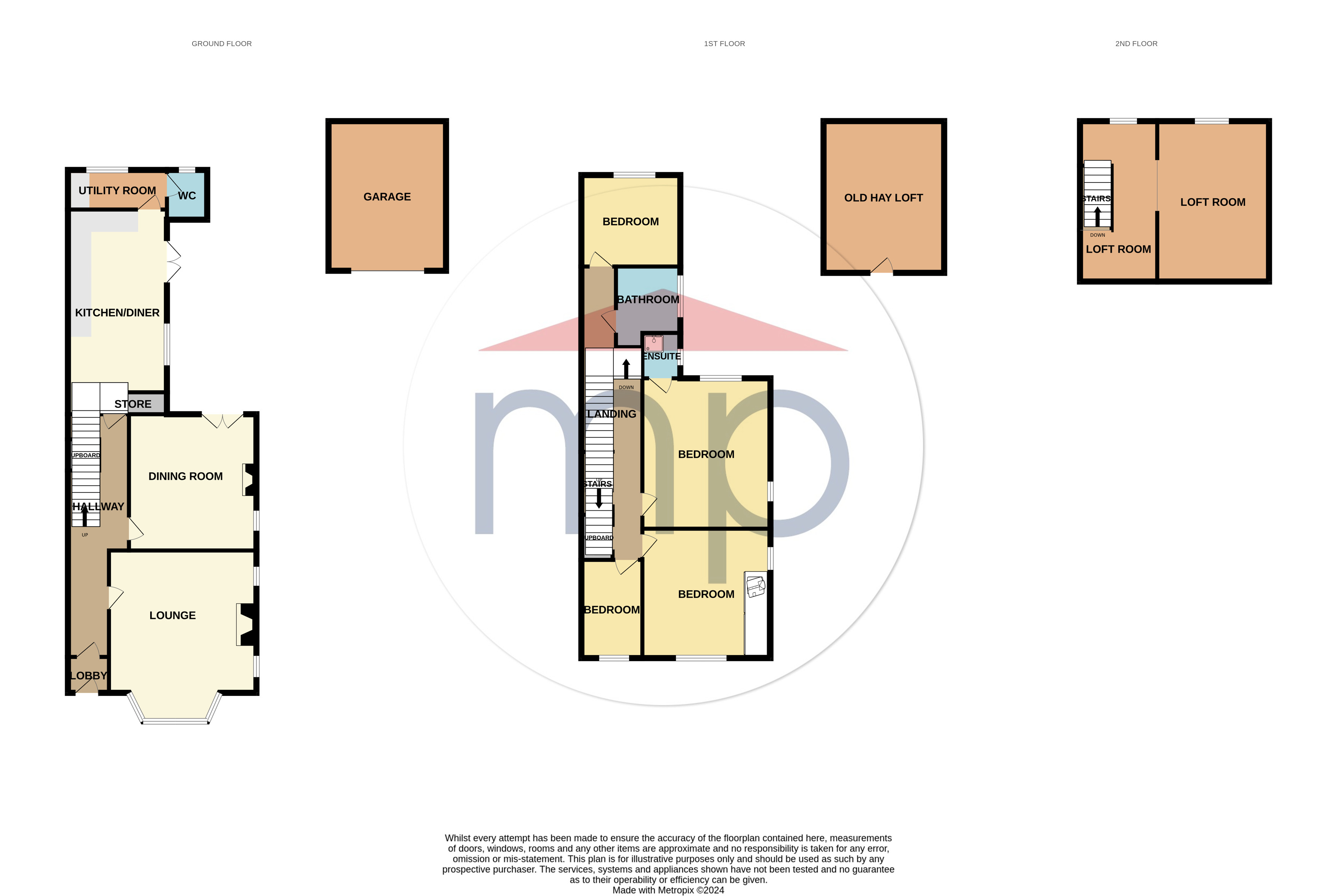 4 bed house for sale in Austin Avenue, Hartburn - Property floorplan