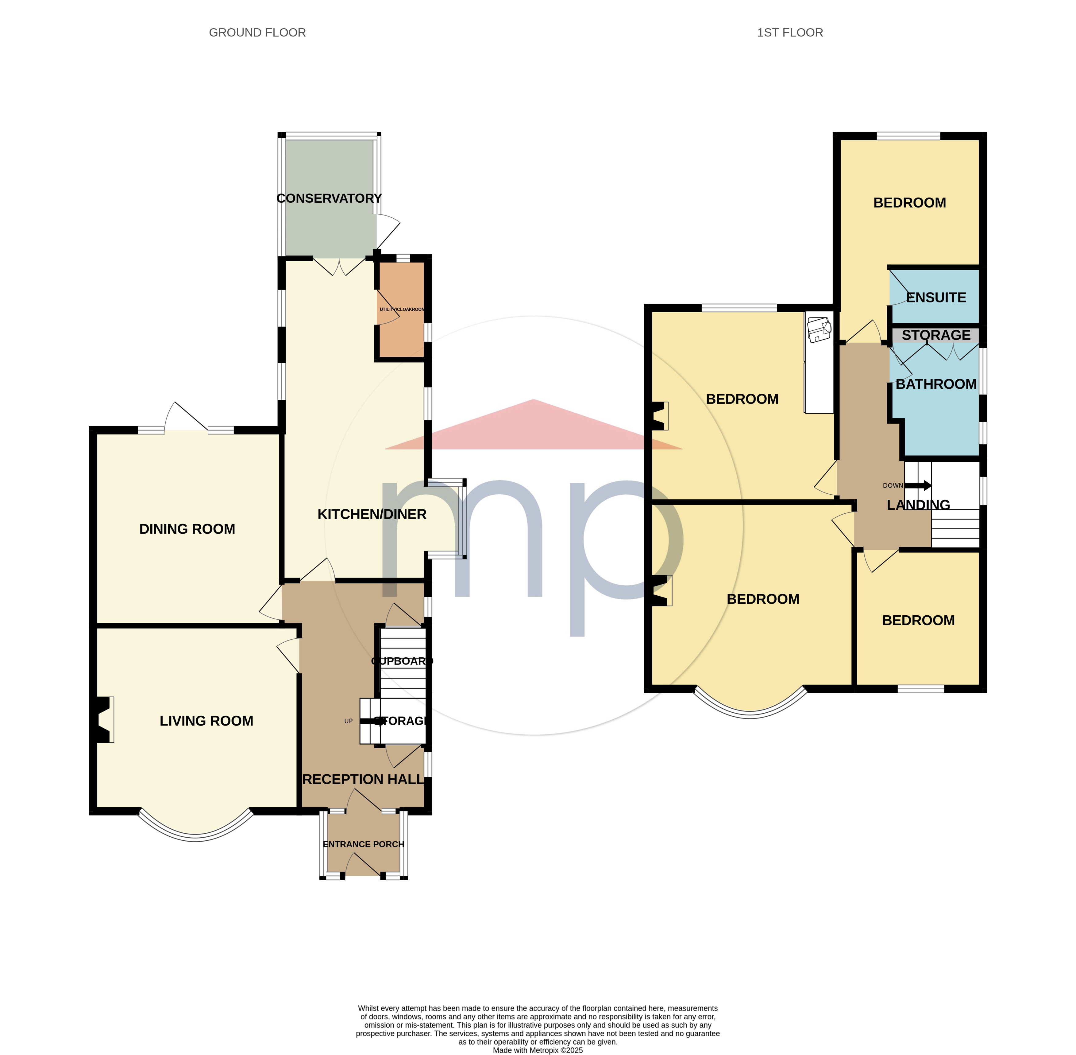 4 bed semi-detached house for sale in Darlington Road, Hartburn - Property floorplan