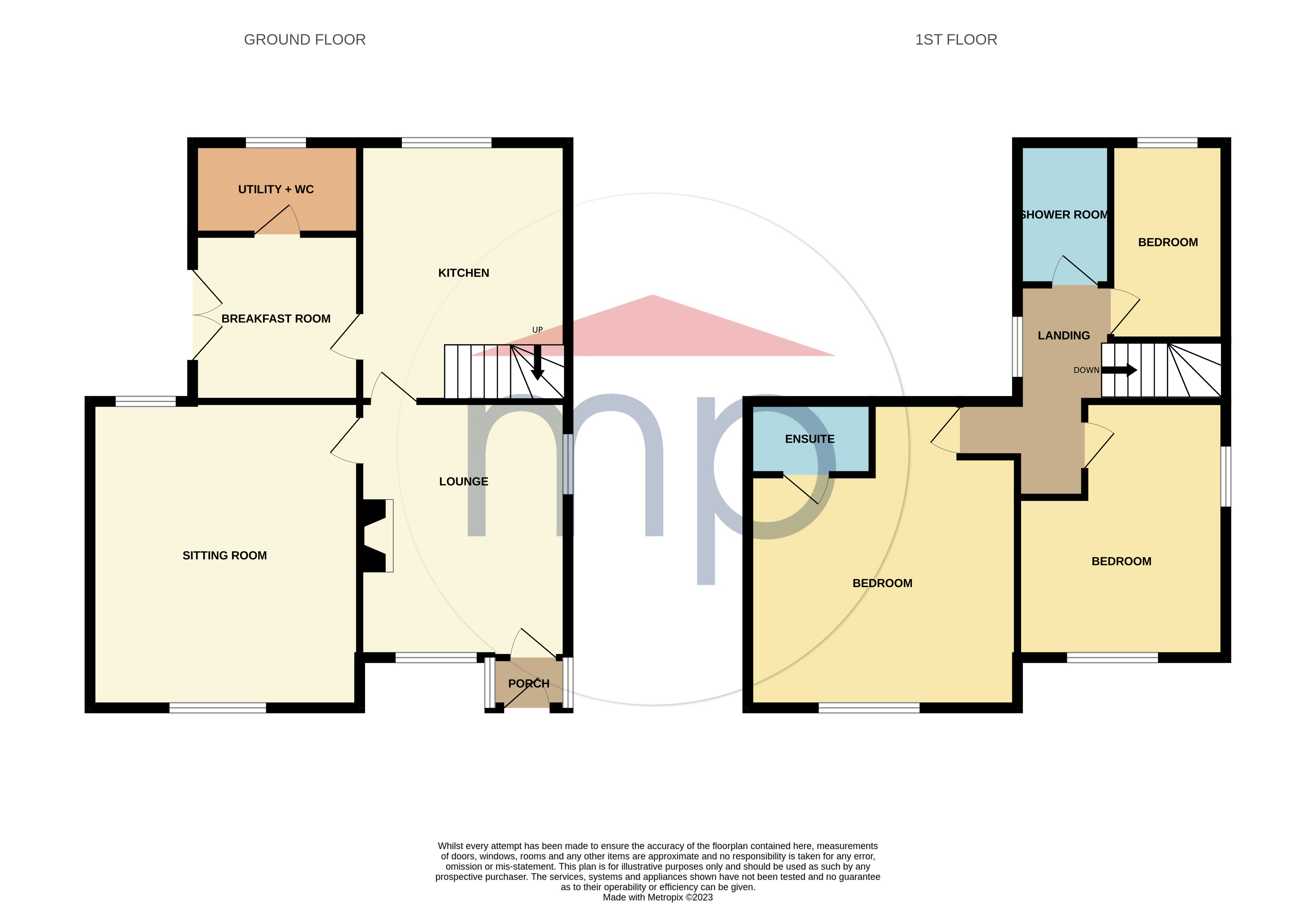 3 bed house for sale in Richmond Road, Skeeby - Property floorplan
