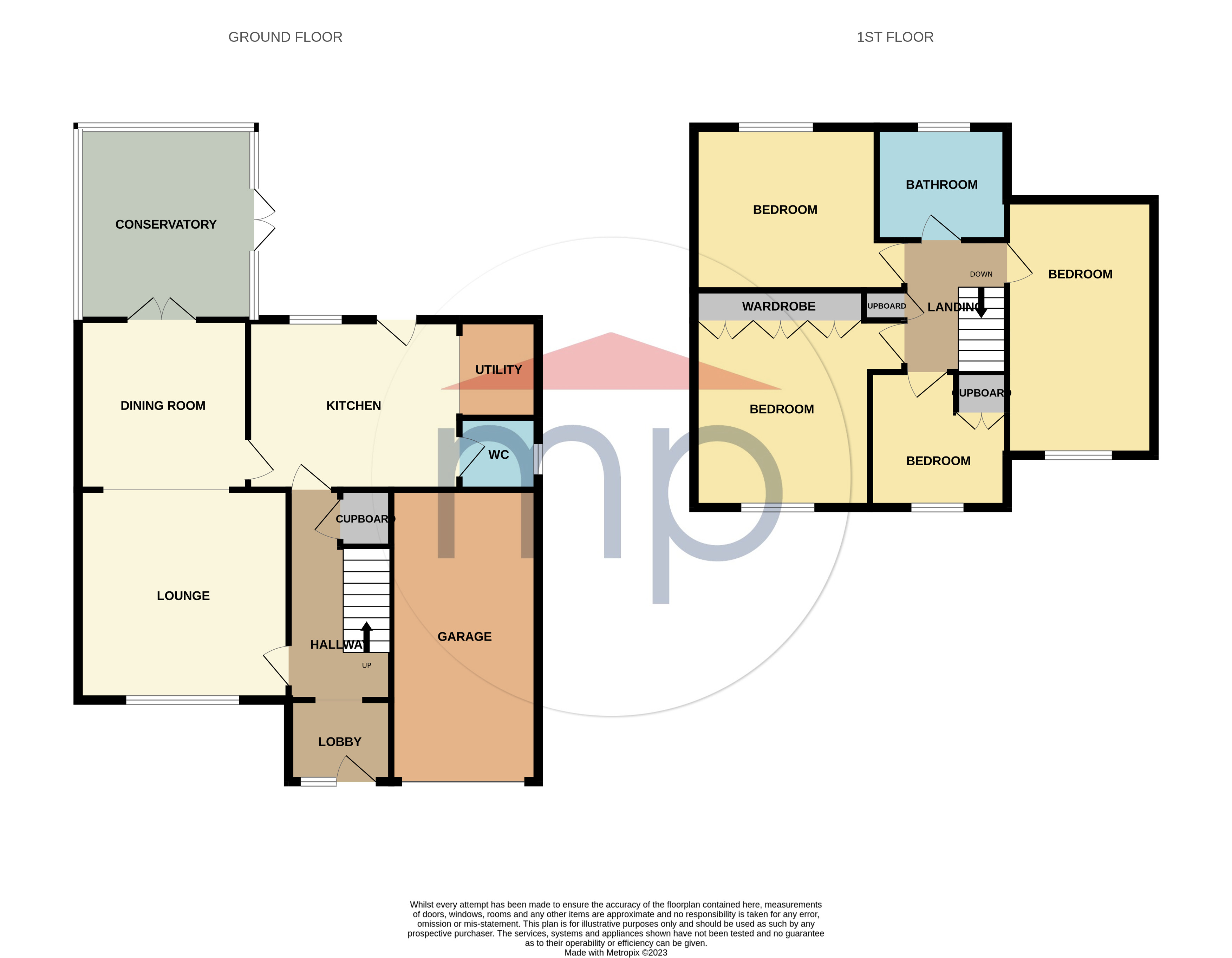 4 bed house for sale in Pennypot Lane, Eaglescliffe - Property floorplan