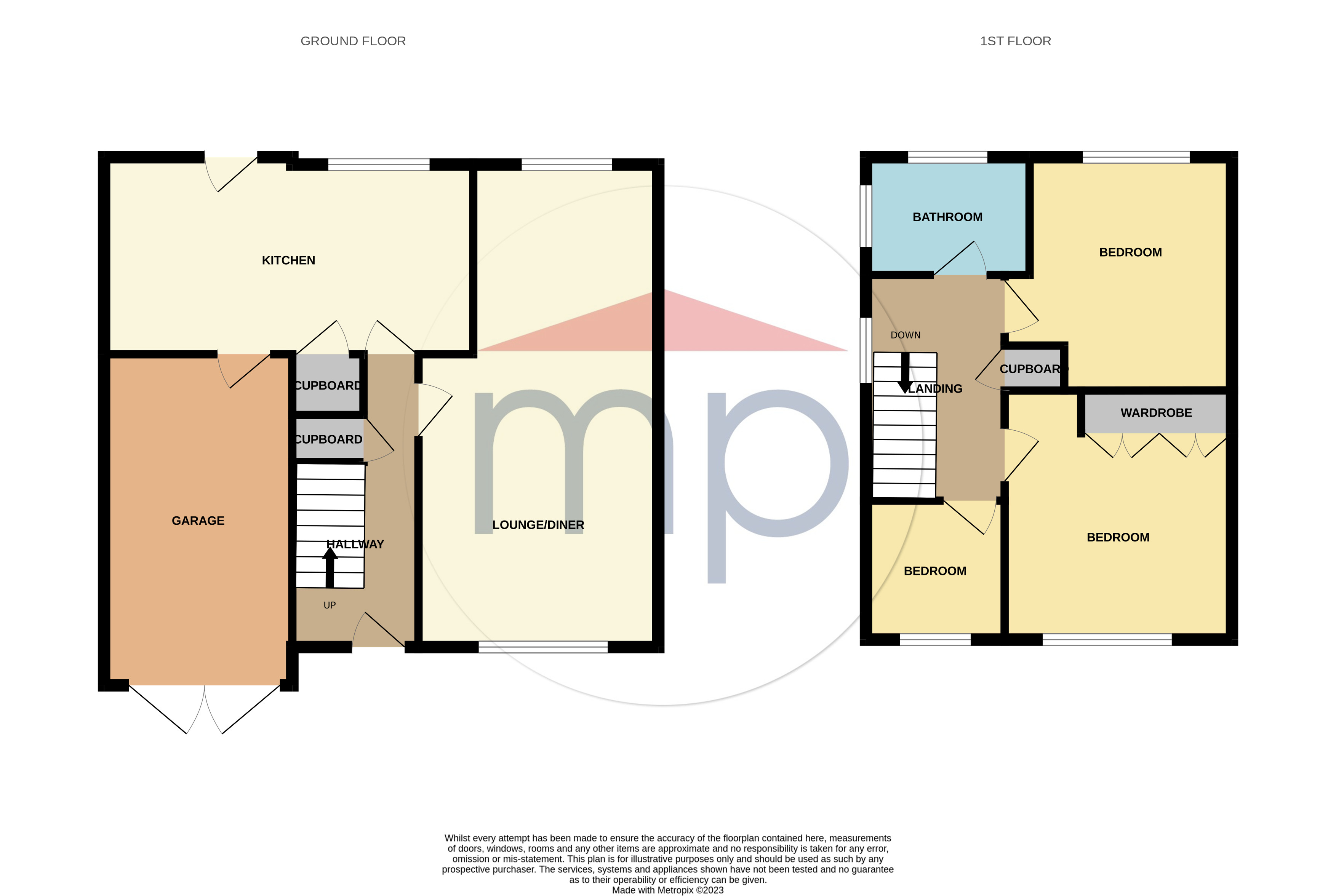 3 bed house for sale in Seymour Drive, Eaglescliffe - Property floorplan