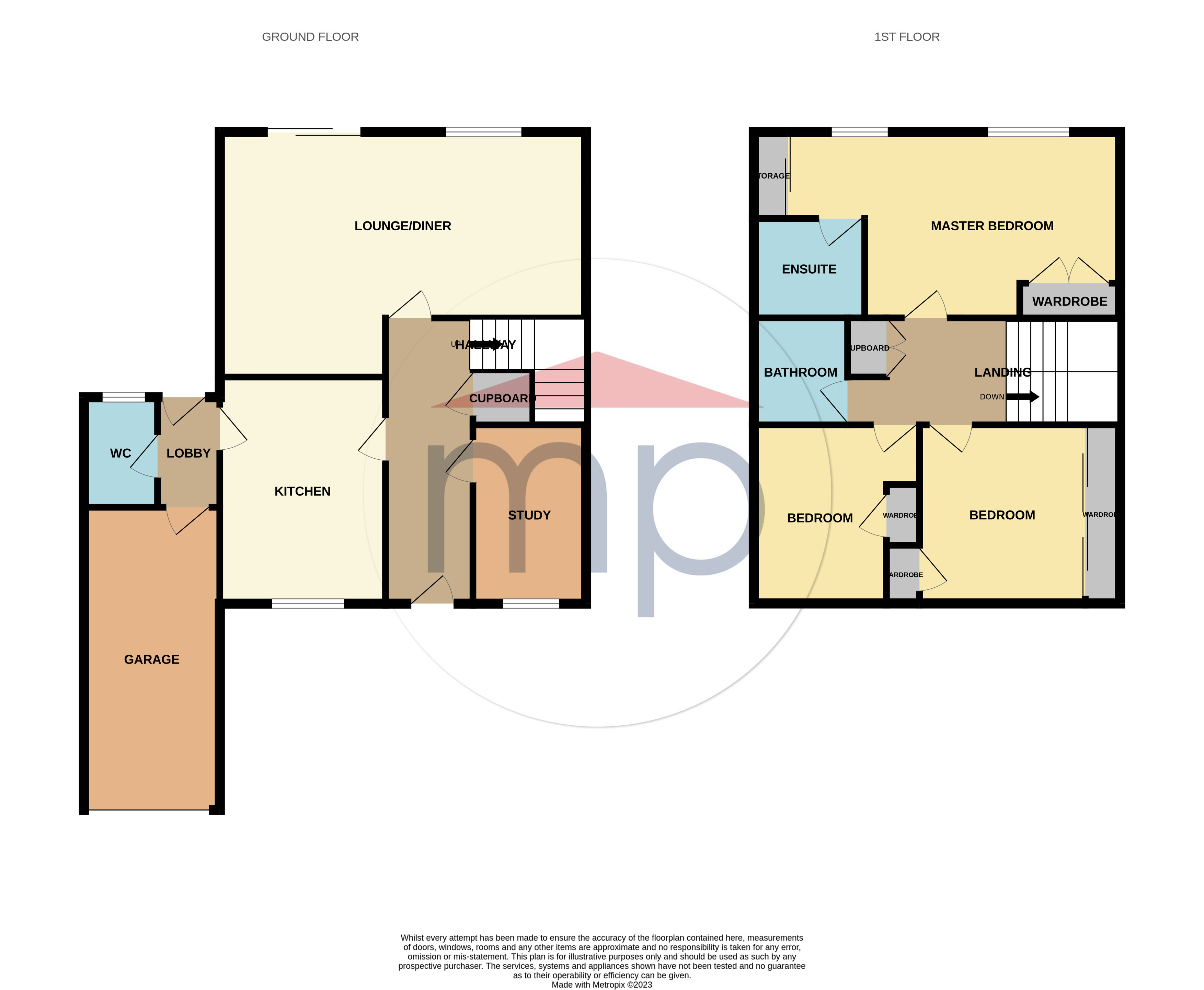 3 bed house for sale in Limpton Gate, Yarm - Property floorplan