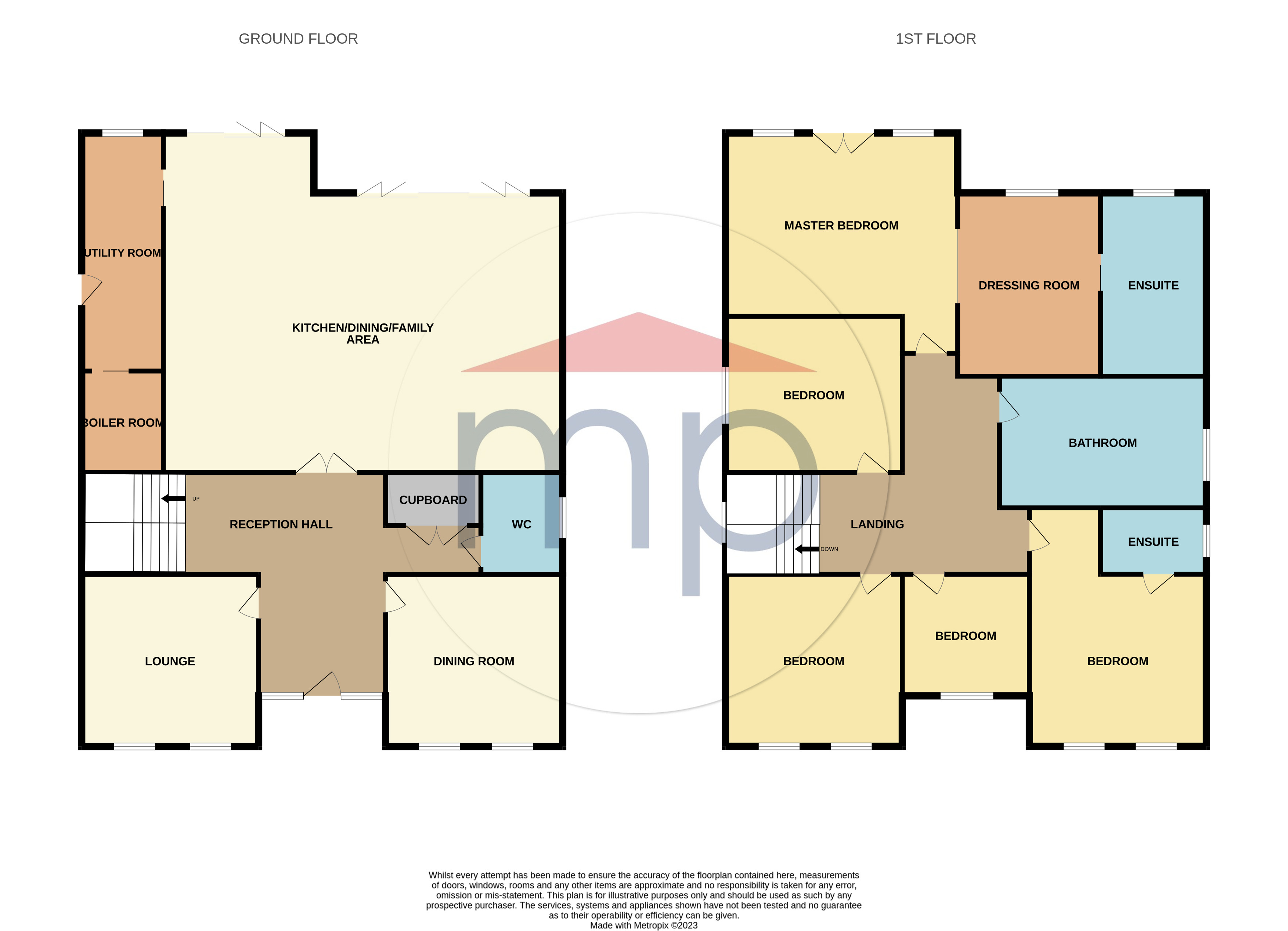 5 bed house for sale in The Ridings, Eaglescliffe - Property floorplan