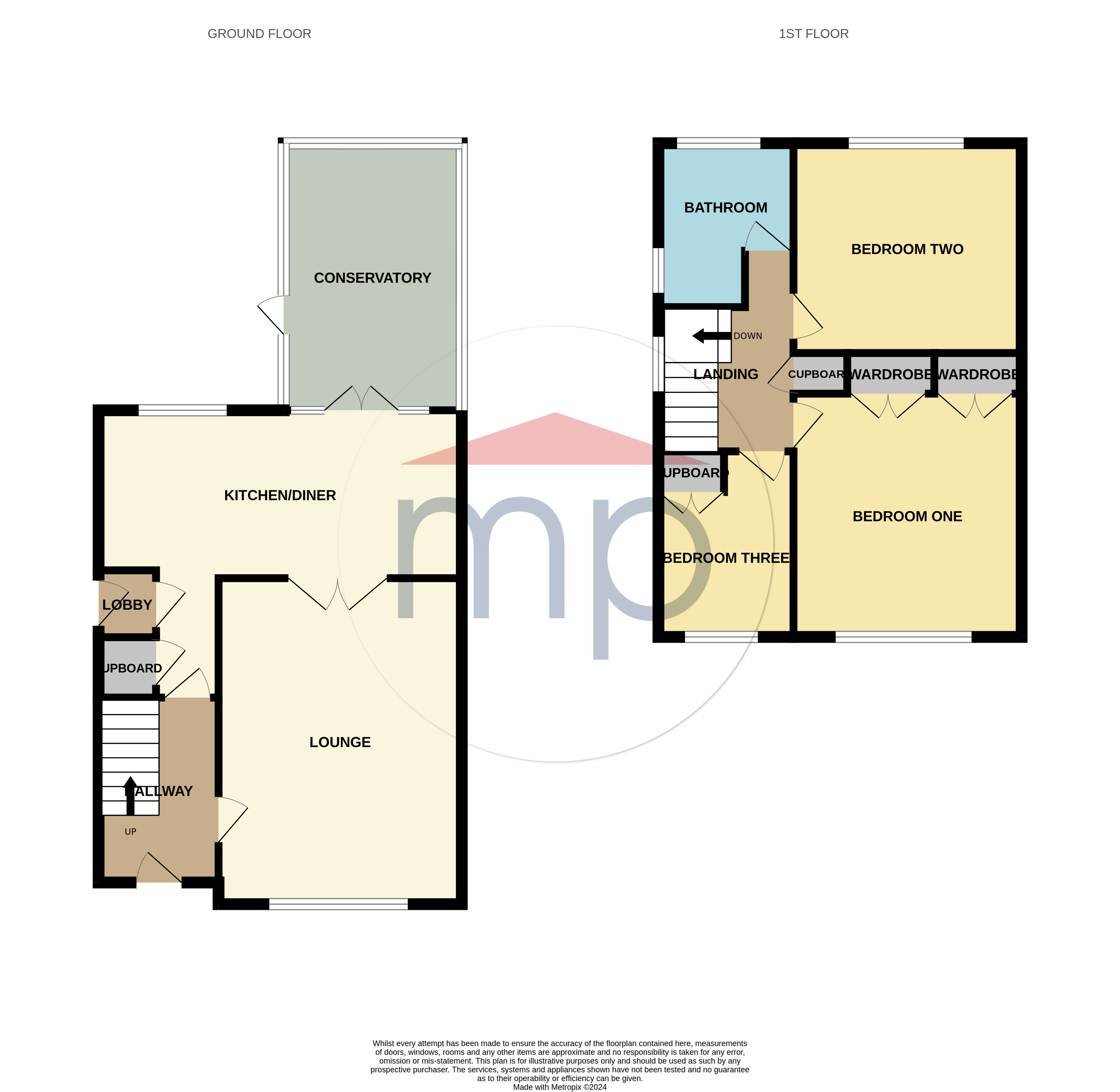 3 bed house for sale in Lingfield Drive, Eaglescliffe - Property floorplan