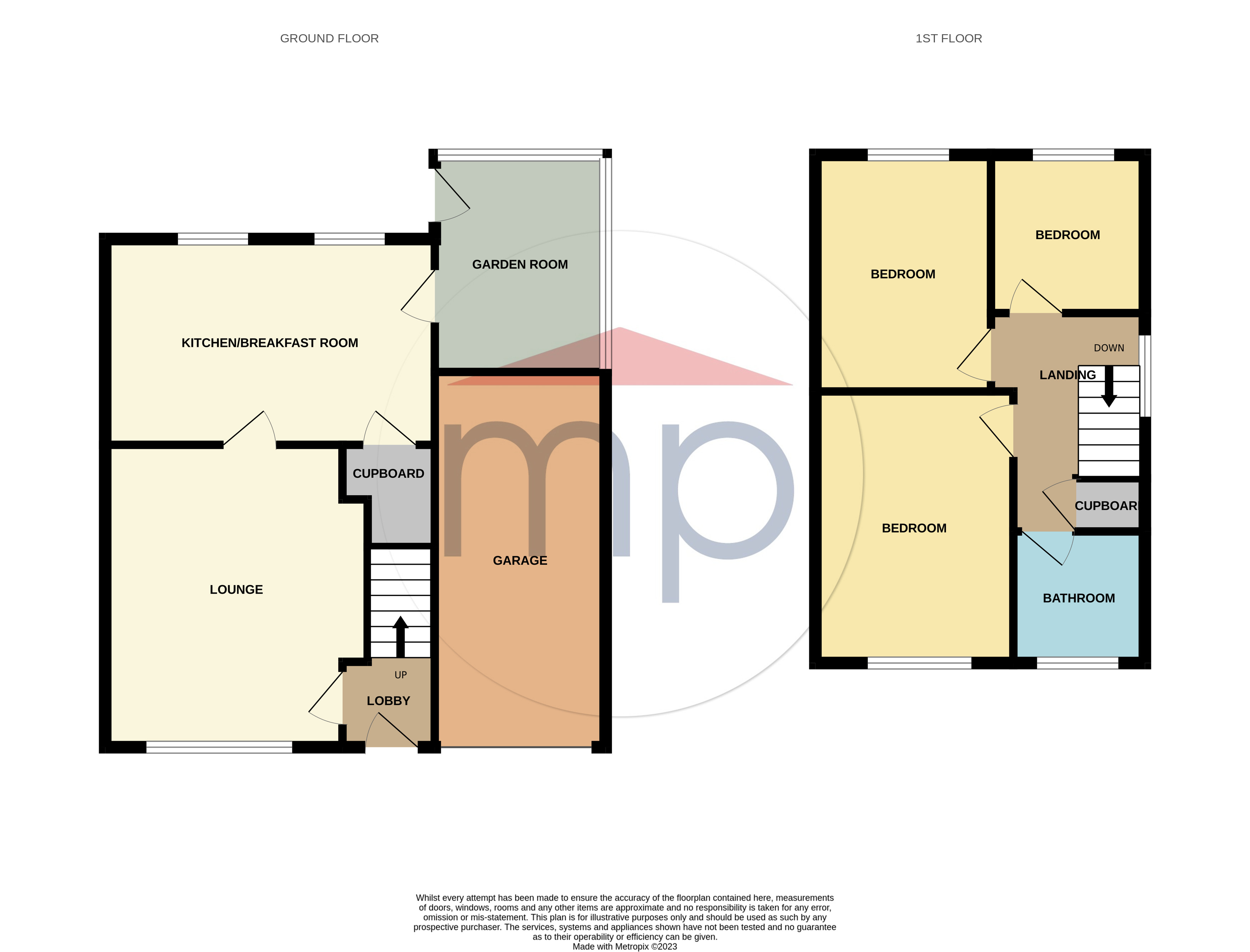 3 bed house for sale in Coatham Vale, Eaglescliffe - Property floorplan
