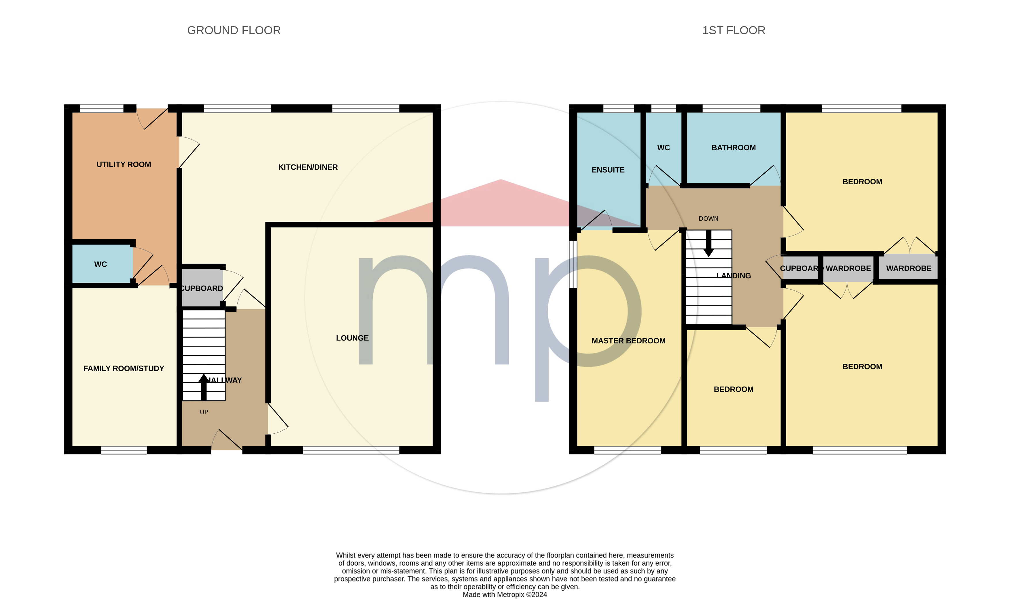 4 bed house for sale in Emsworth Drive, Eaglescliffe - Property floorplan