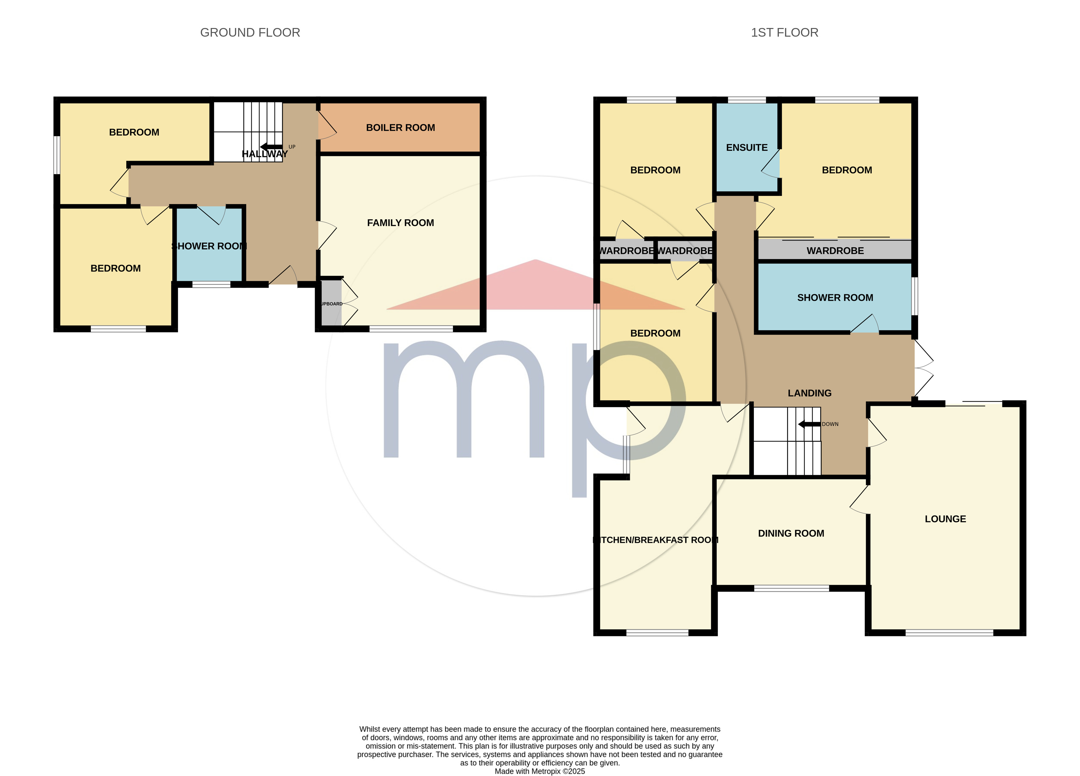 5 bed detached house for sale in Valley Drive, Yarm - Property floorplan