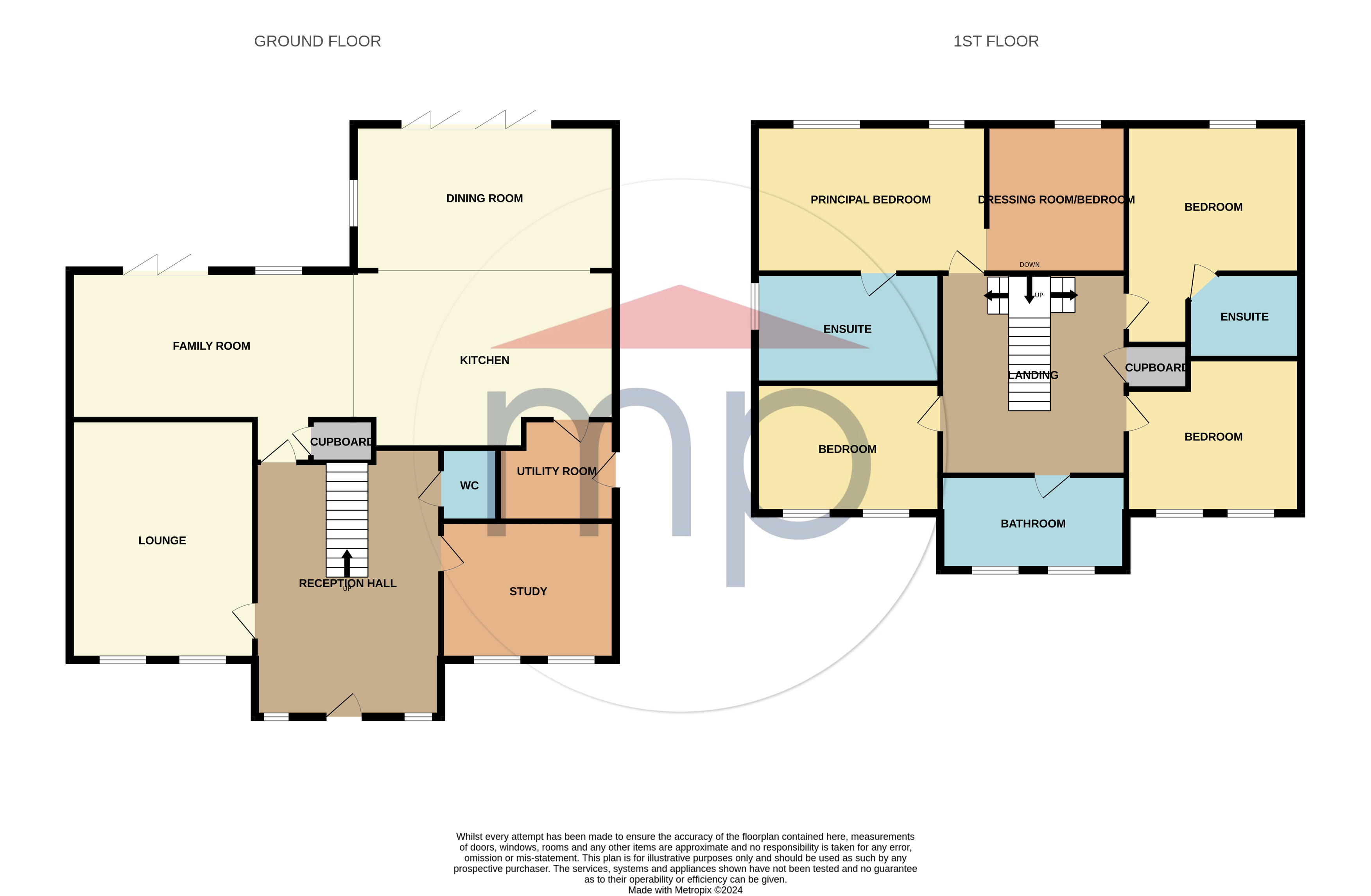 5 bed house for sale in Highgrove, Kirklevington - Property floorplan